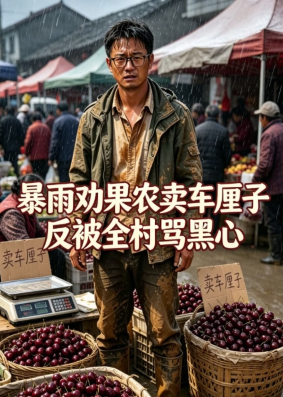 暴雨劝果农卖车厘子，反被全村骂黑心