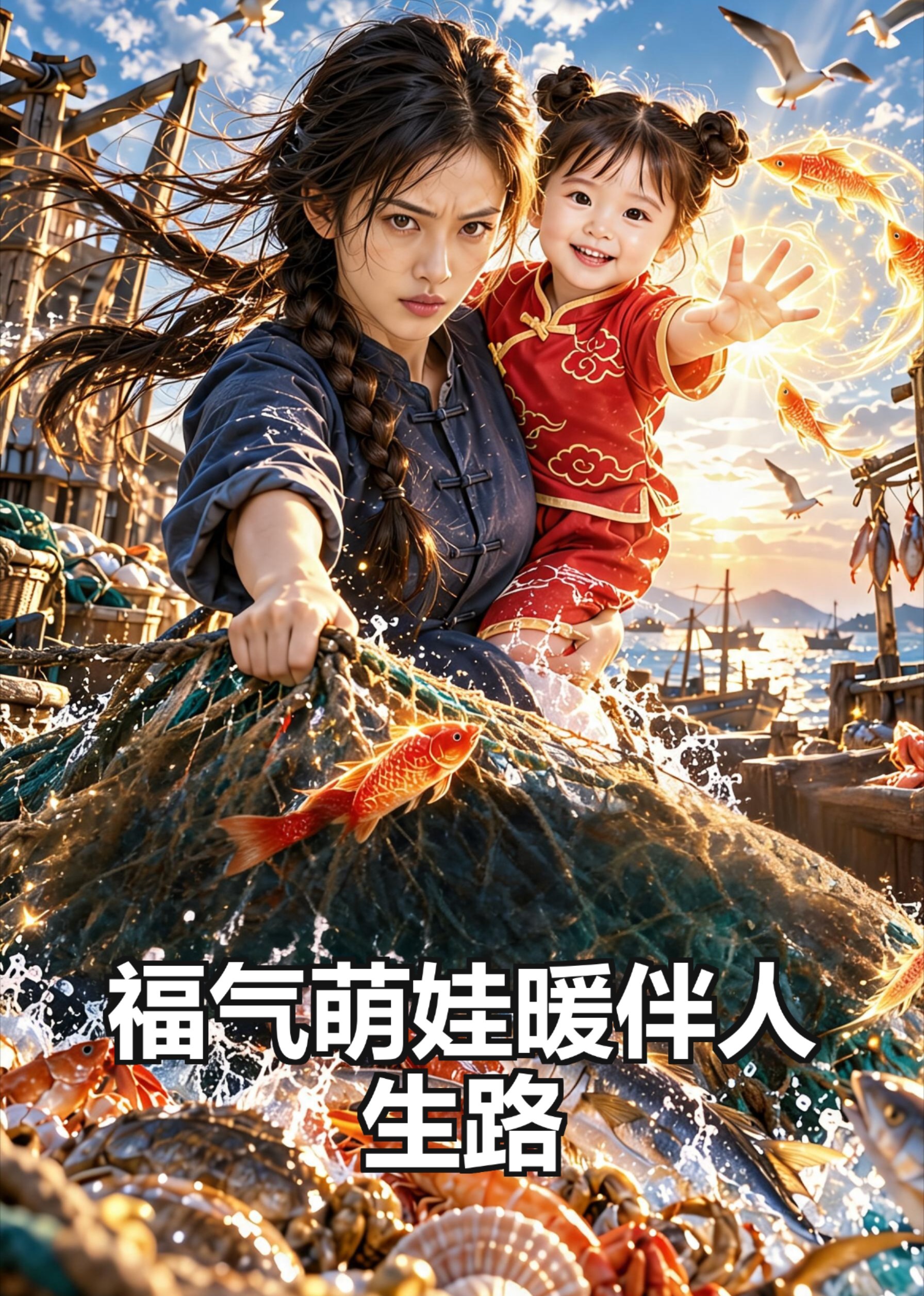 福气萌娃暖伴人生路封面图