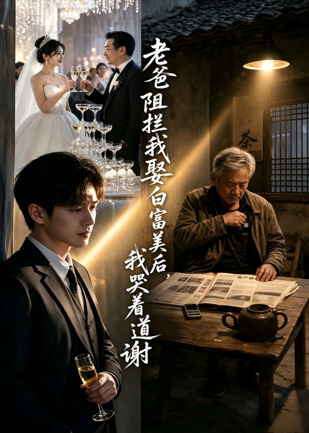 老爸阻拦我娶白富美后，我哭着道谢封面图