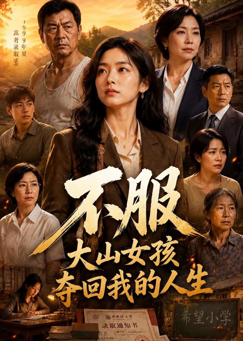 不服：大山女孩夺回我的人生封面图