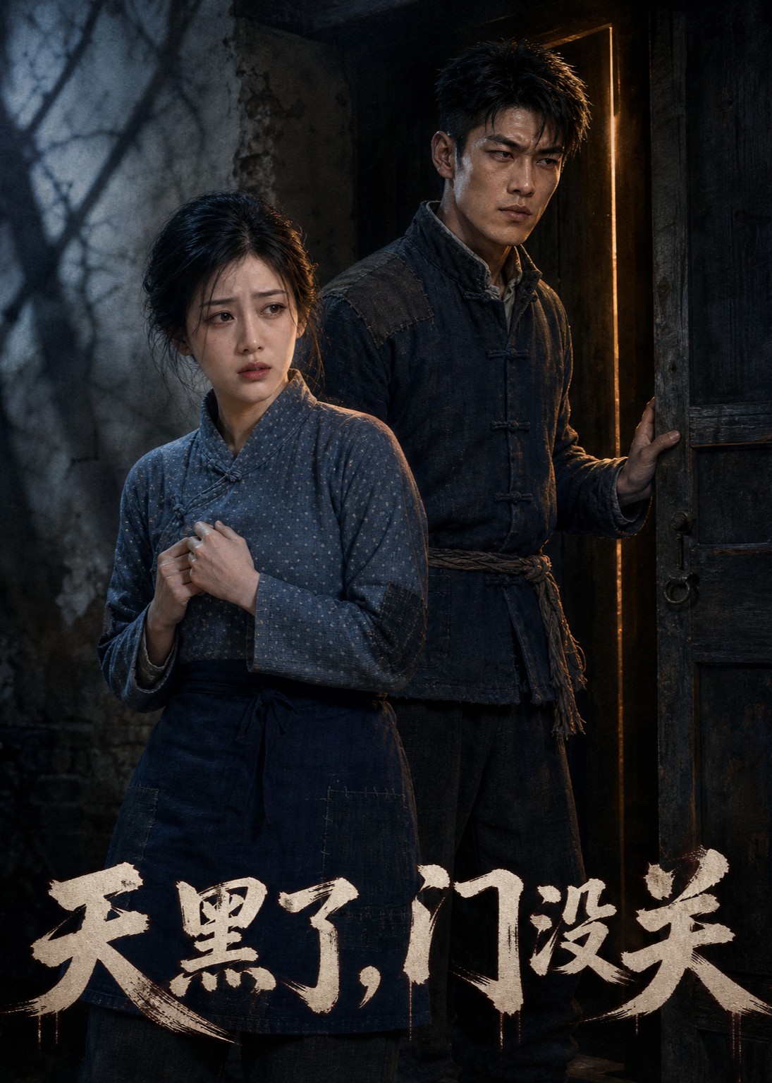 天黑了，门没关封面图