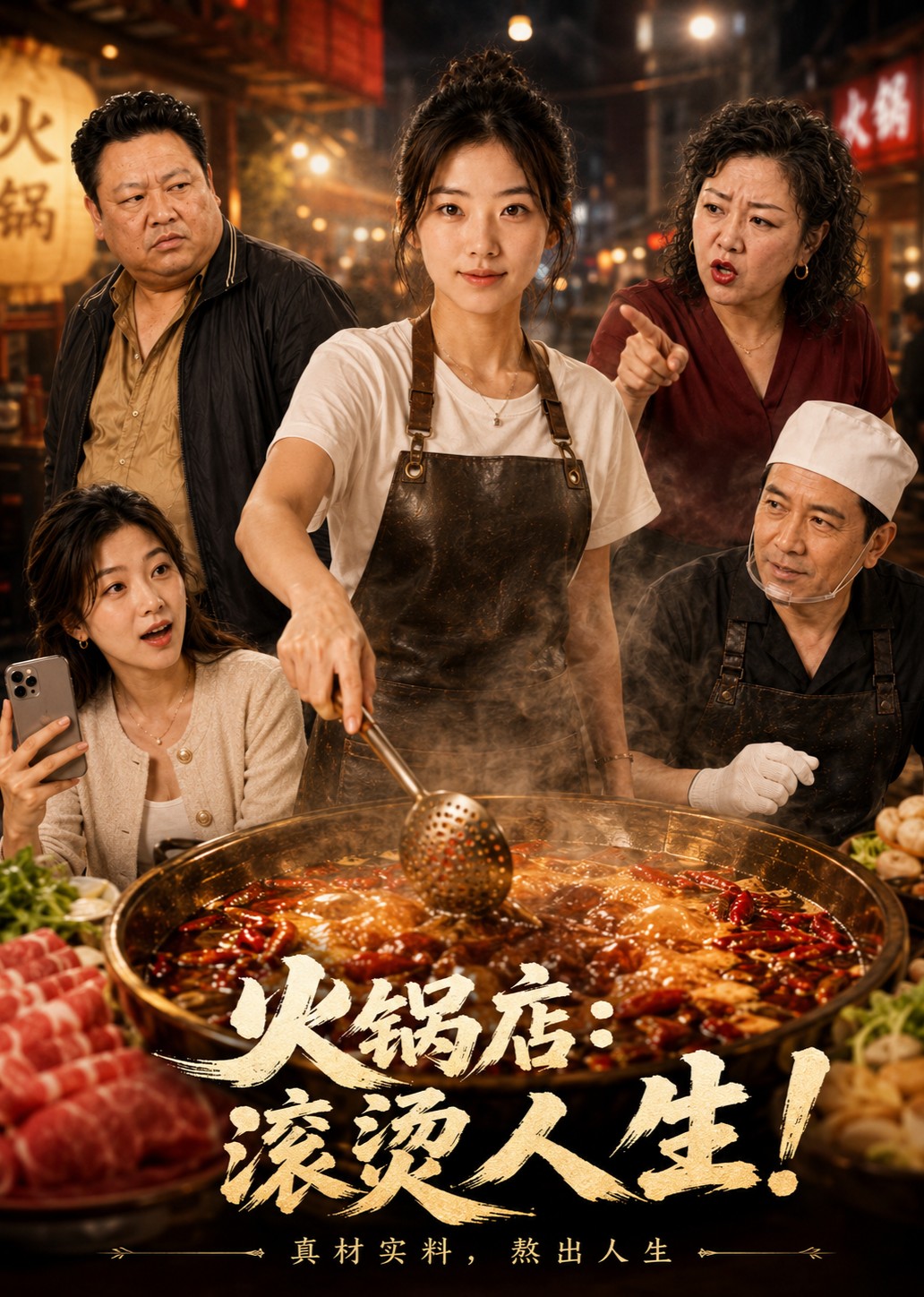 火锅店：滚烫人生！