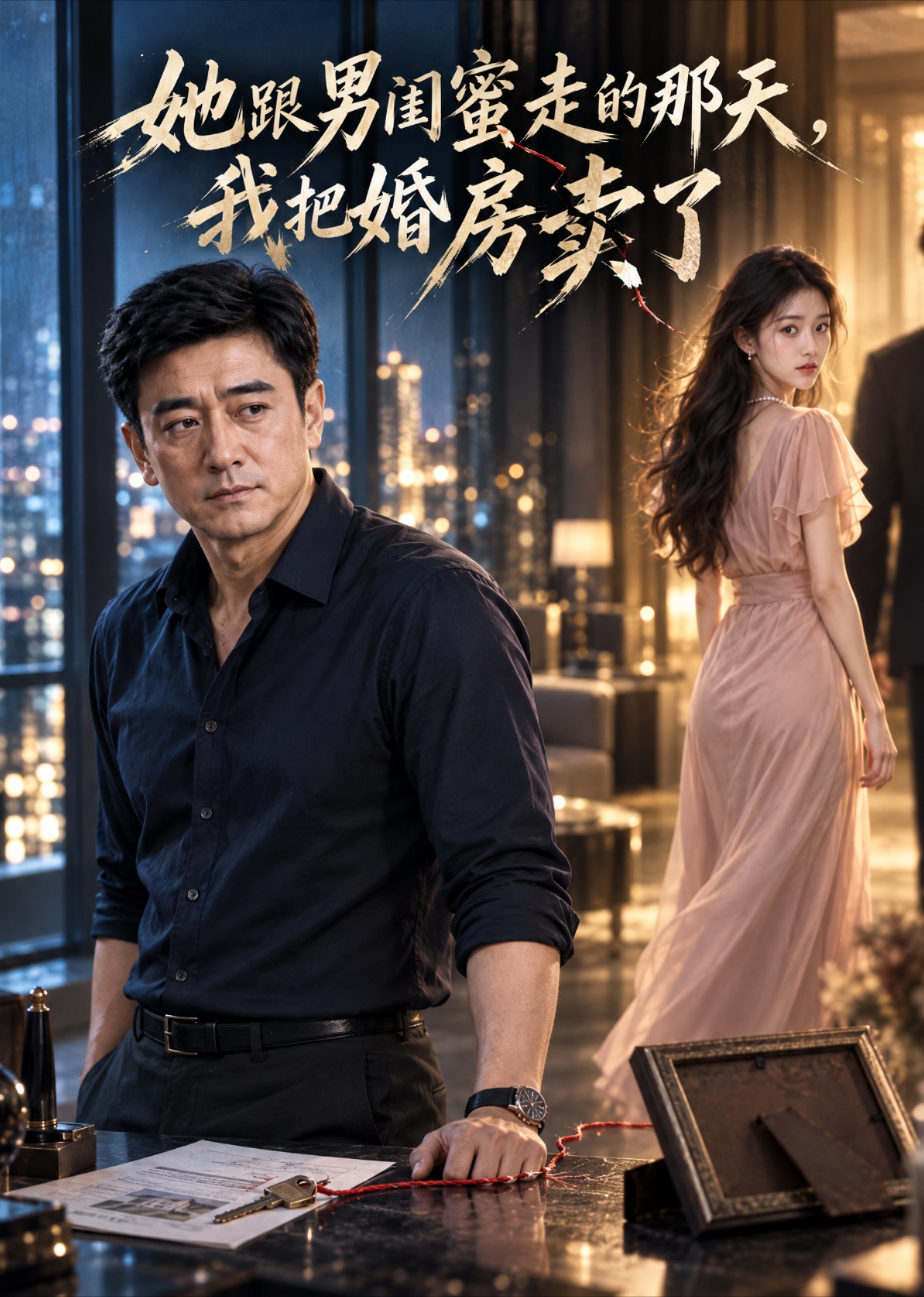 她跟男闺蜜走的那天，我把婚房卖了封面图