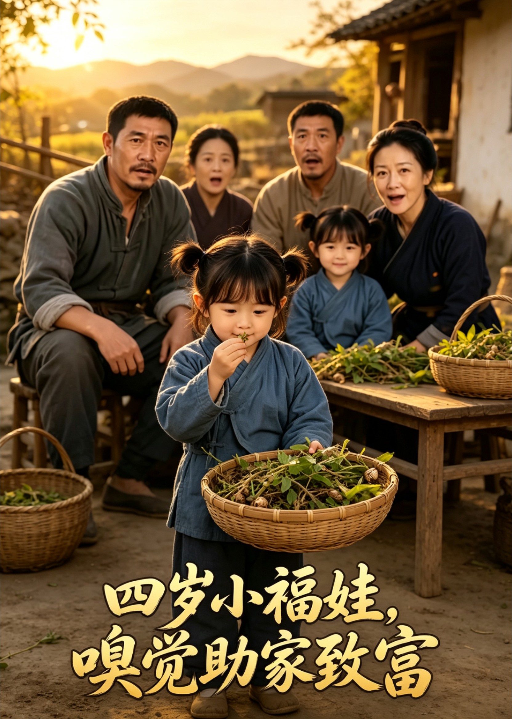 四岁小福娃，嗅觉助家致富