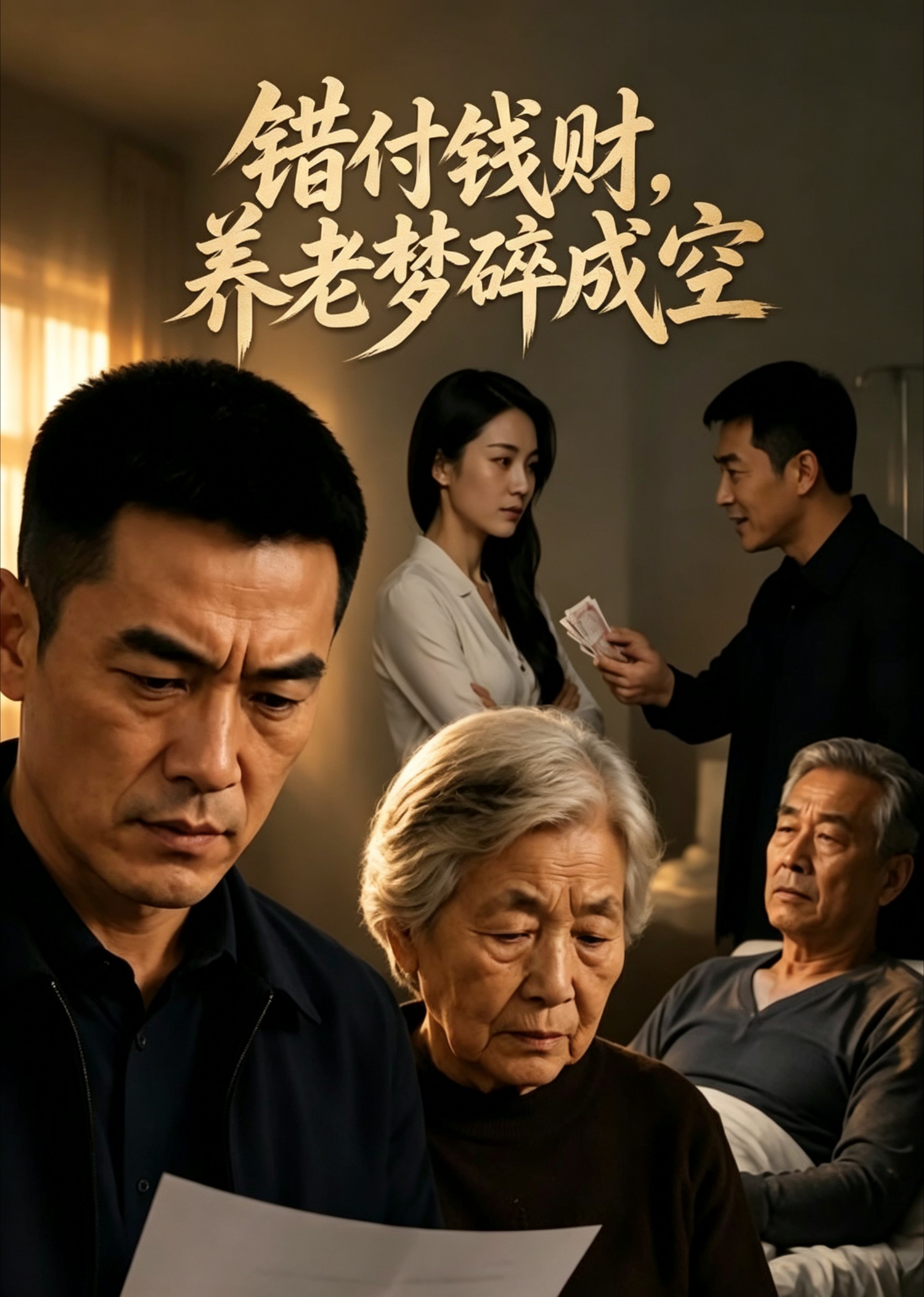 错付钱财，养老梦碎成空