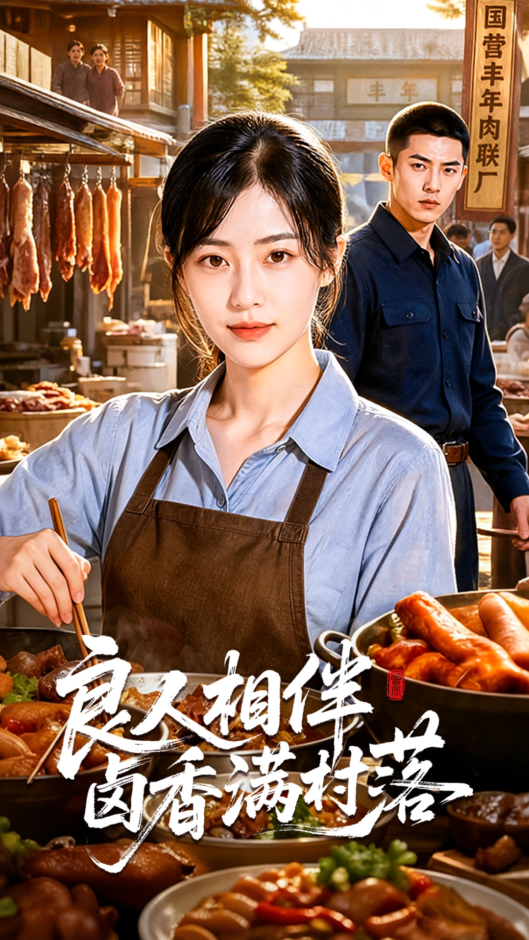 良人相伴卤香满村落封面图