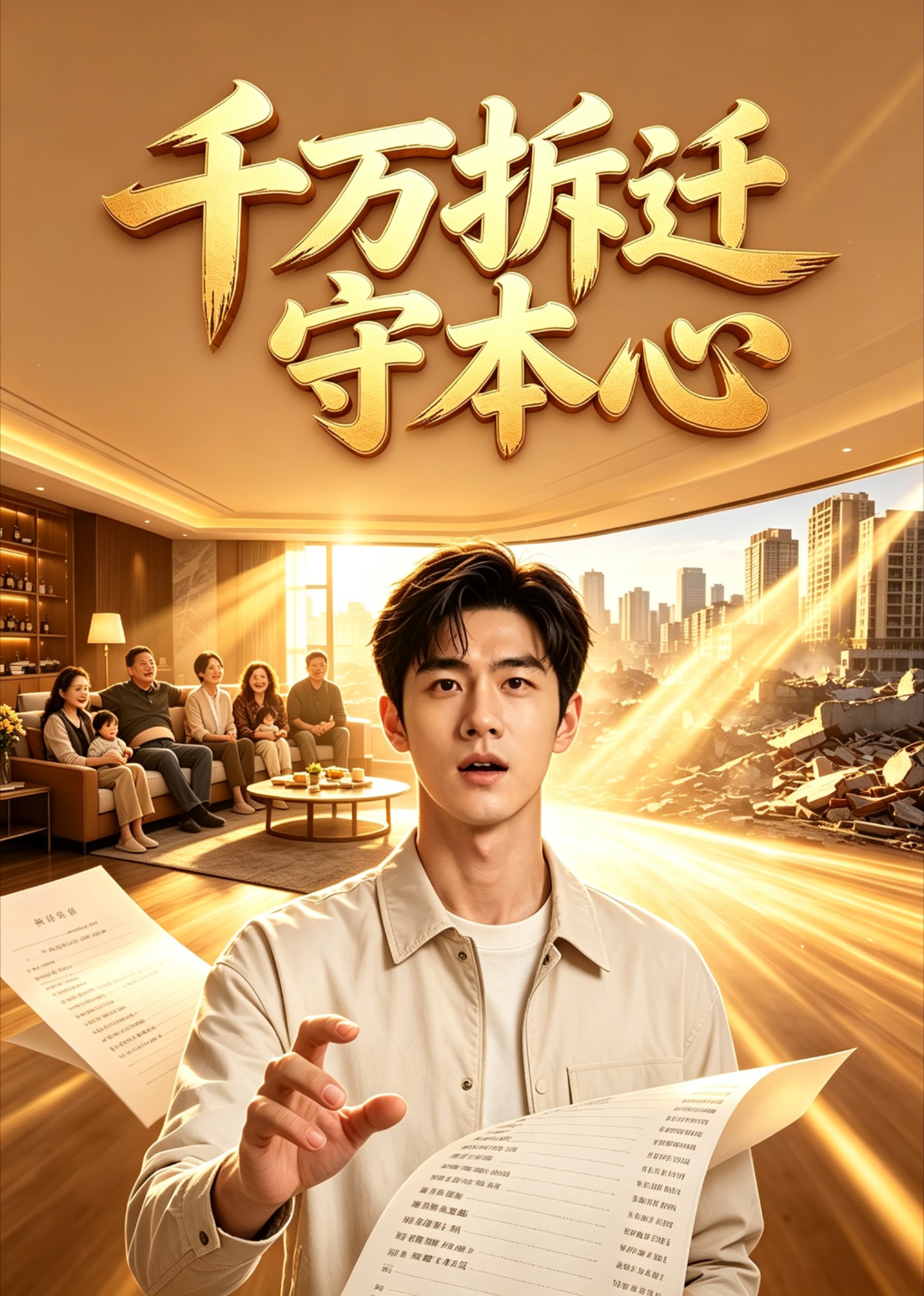 千万拆迁守本心封面图