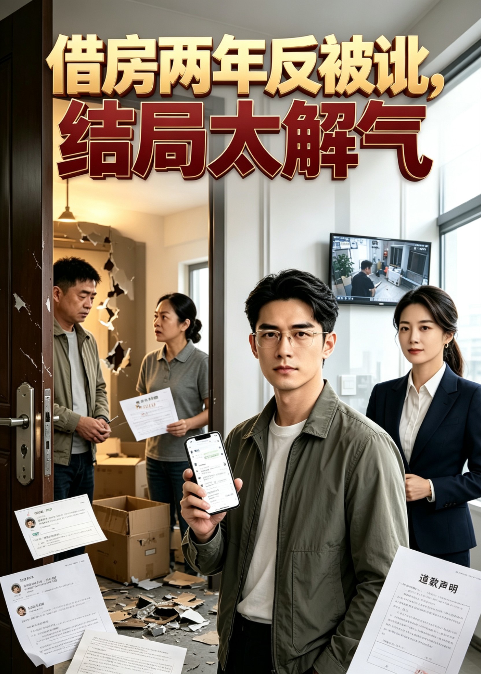借房两年反被讹，结局太解气