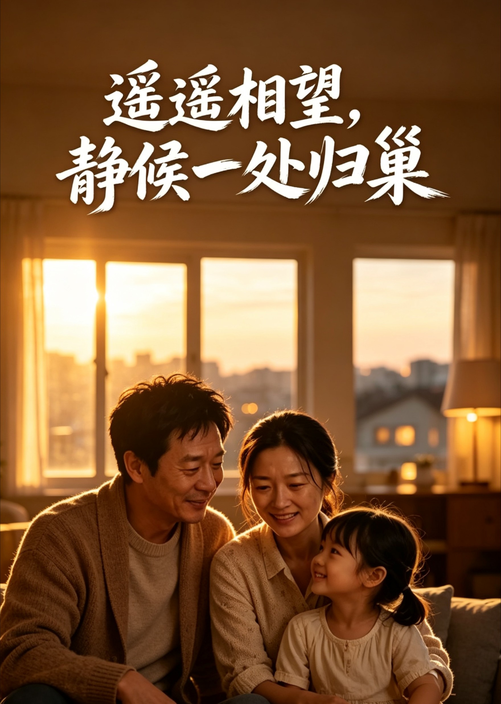 遥遥相望，静候一处归巢