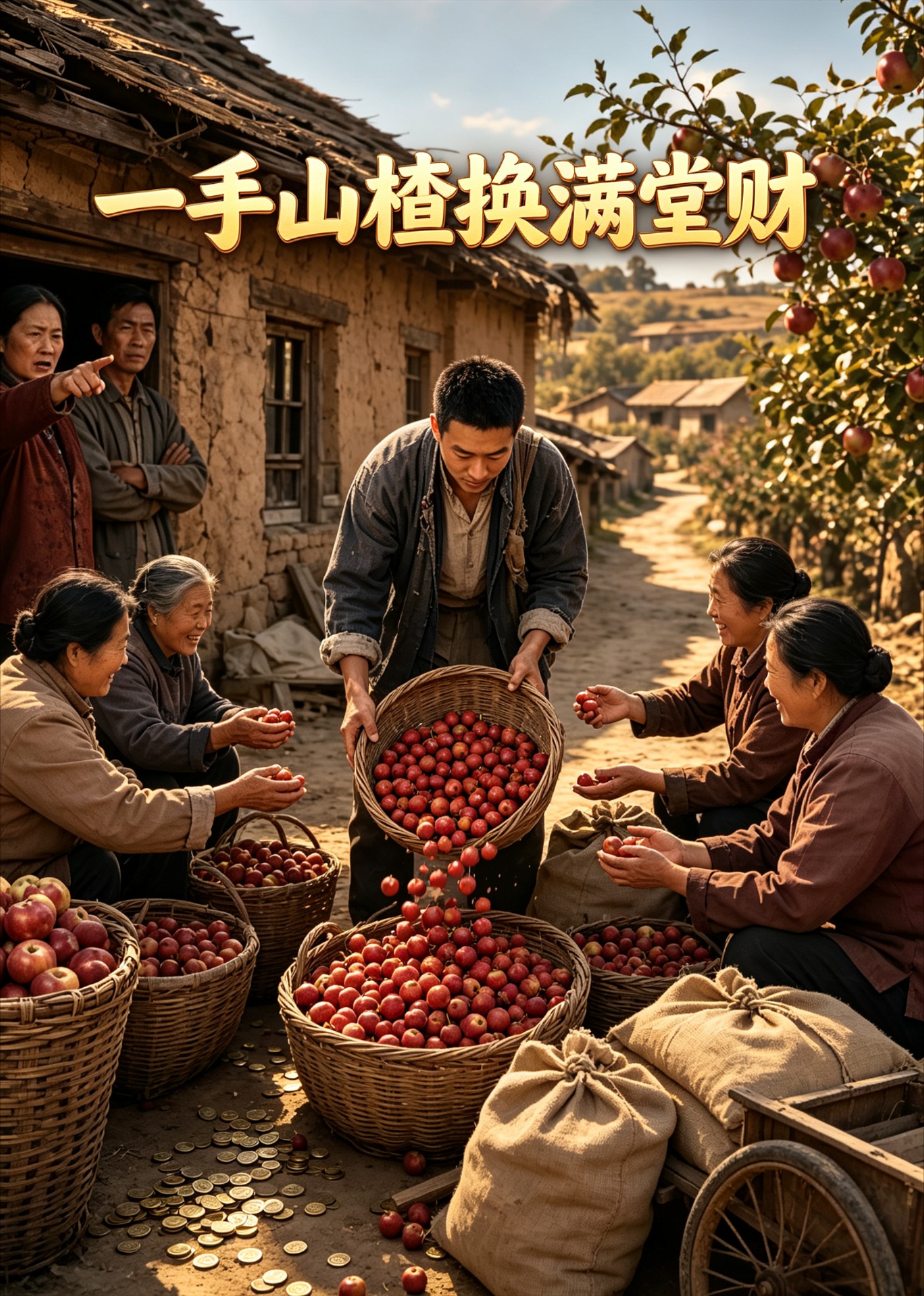 一手山楂换满堂财