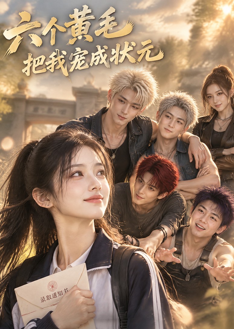 六个黄毛把我宠成状元封面图
