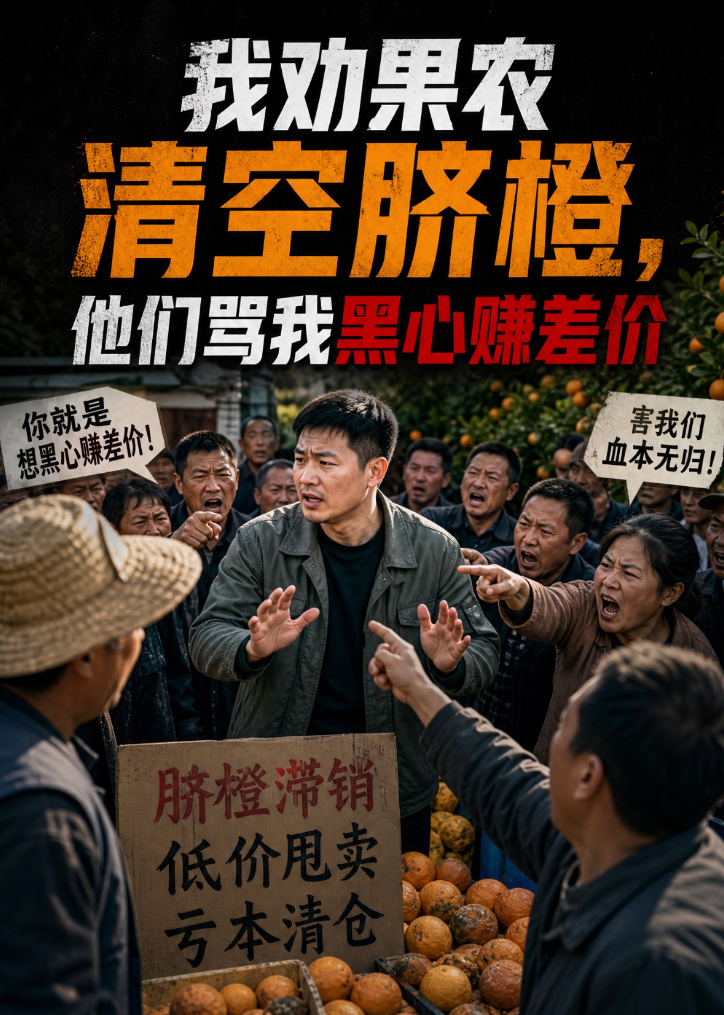 我劝果农清空脐橙，他们骂我黑心赚差价