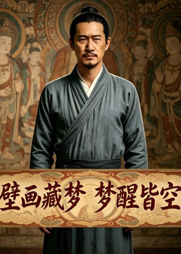 壁画藏梦梦醒皆空