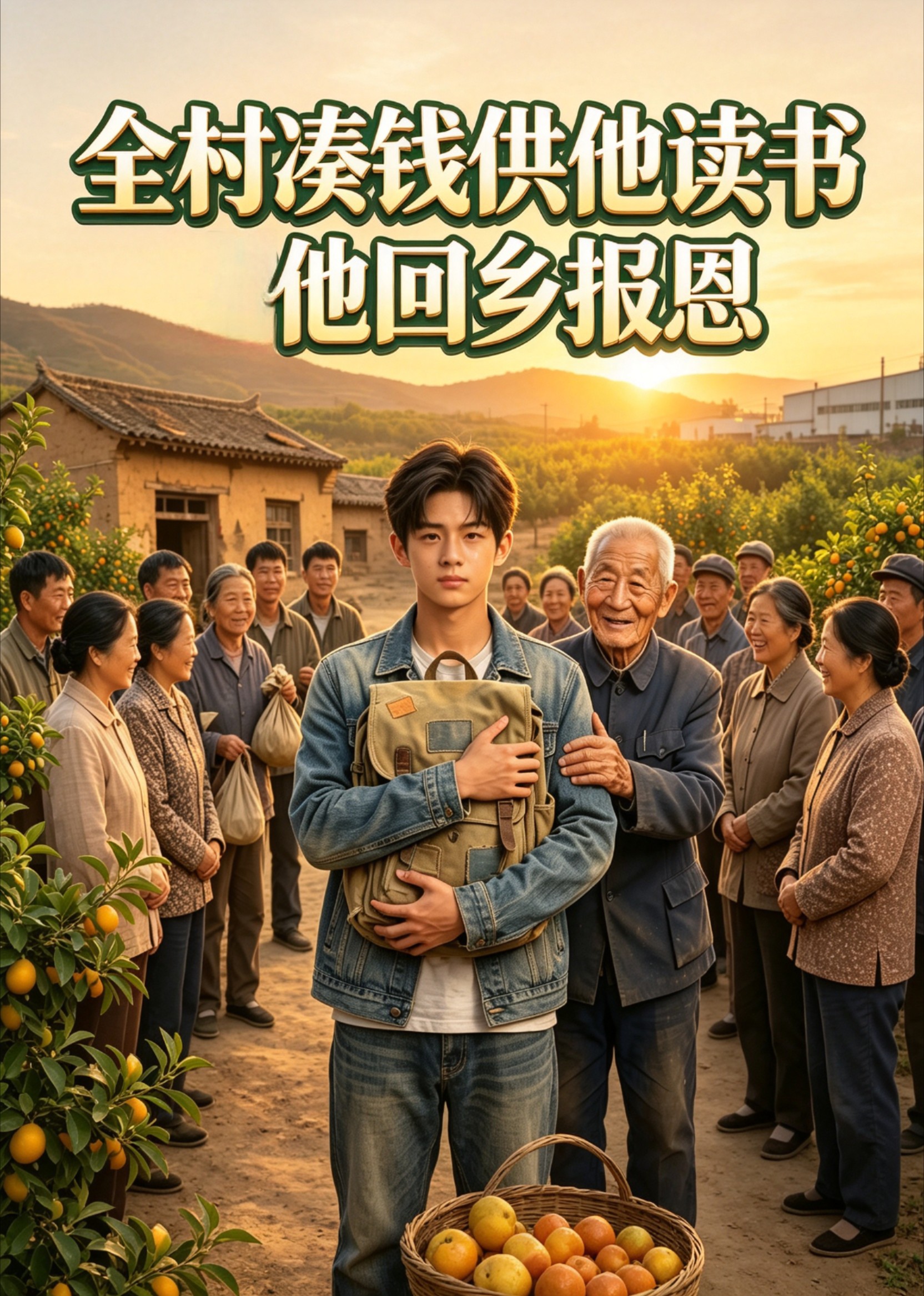 全村凑钱供他读书他回乡报恩
