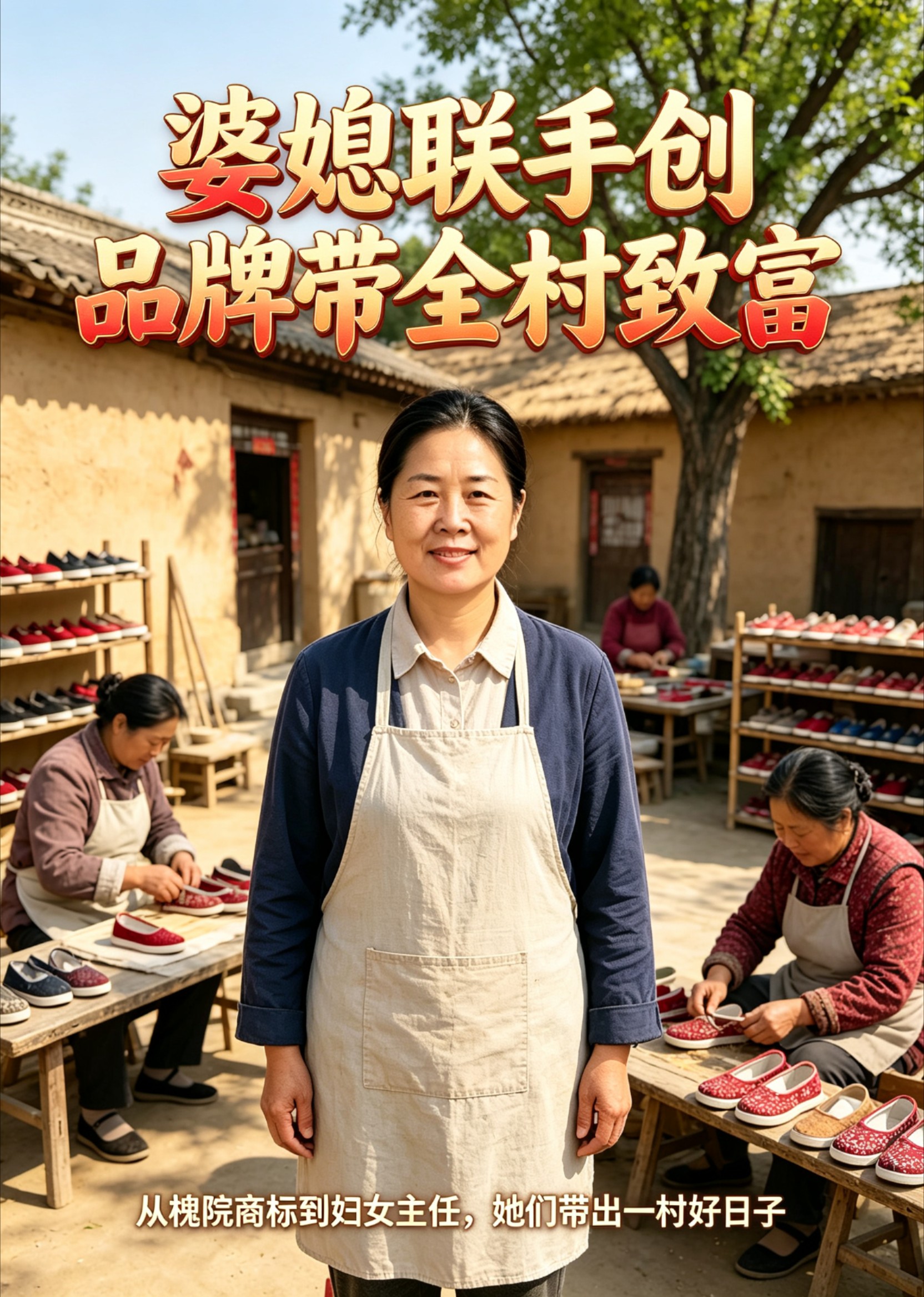 婆媳联手创品牌带全村致富