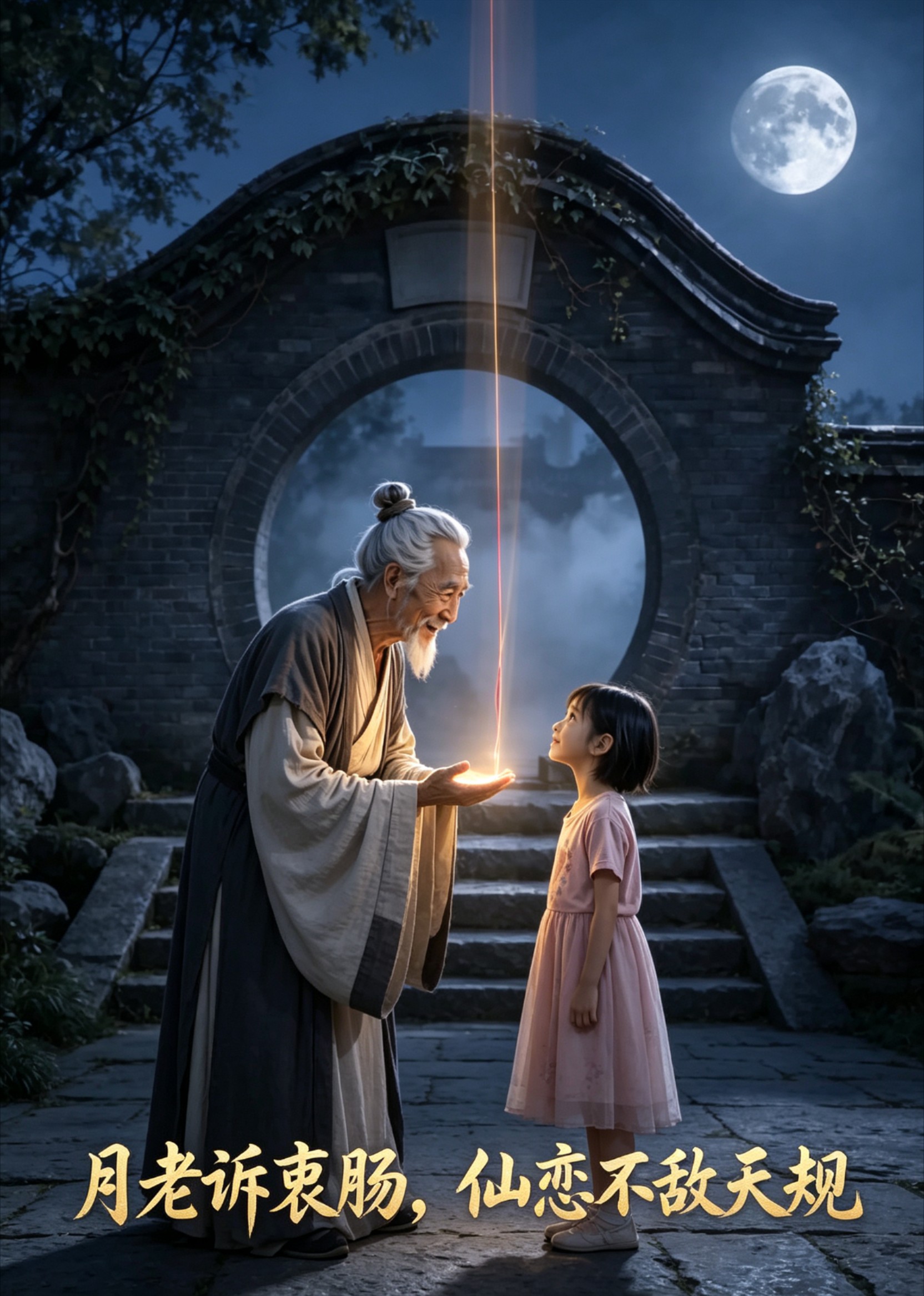 月老诉衷肠，仙恋不敌天规封面图