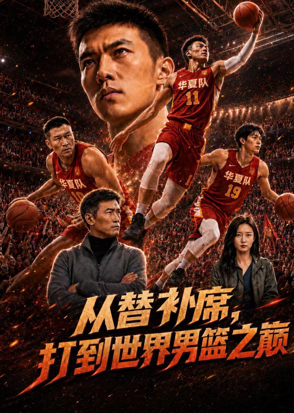 从替补席，打到世界男篮之巅