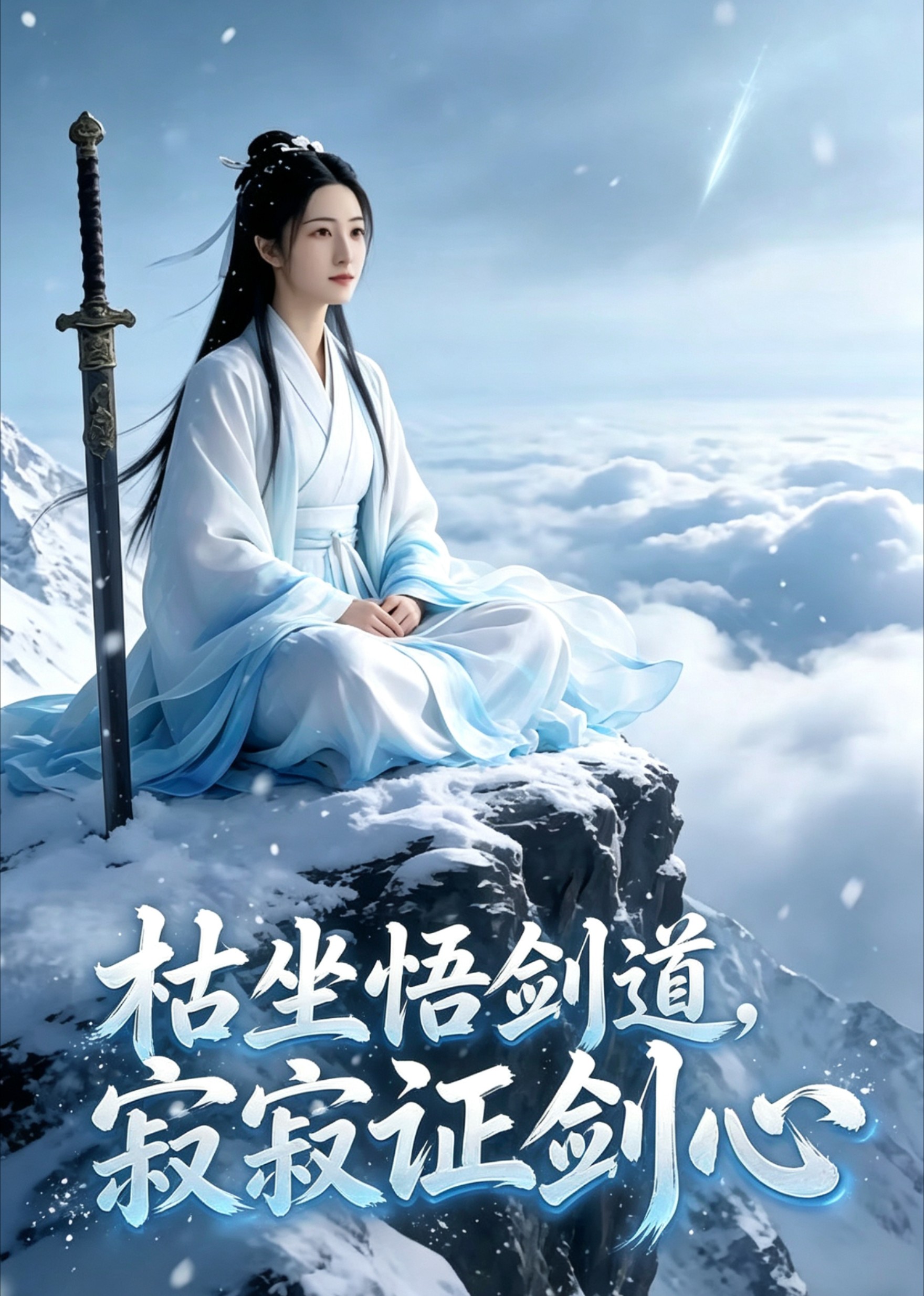 枯坐悟剑道，寂寂证剑心