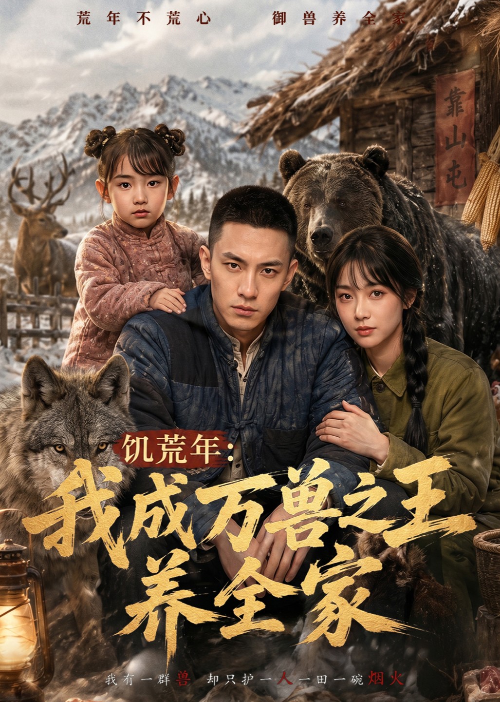 饥荒年：我成万兽之王养全家封面图