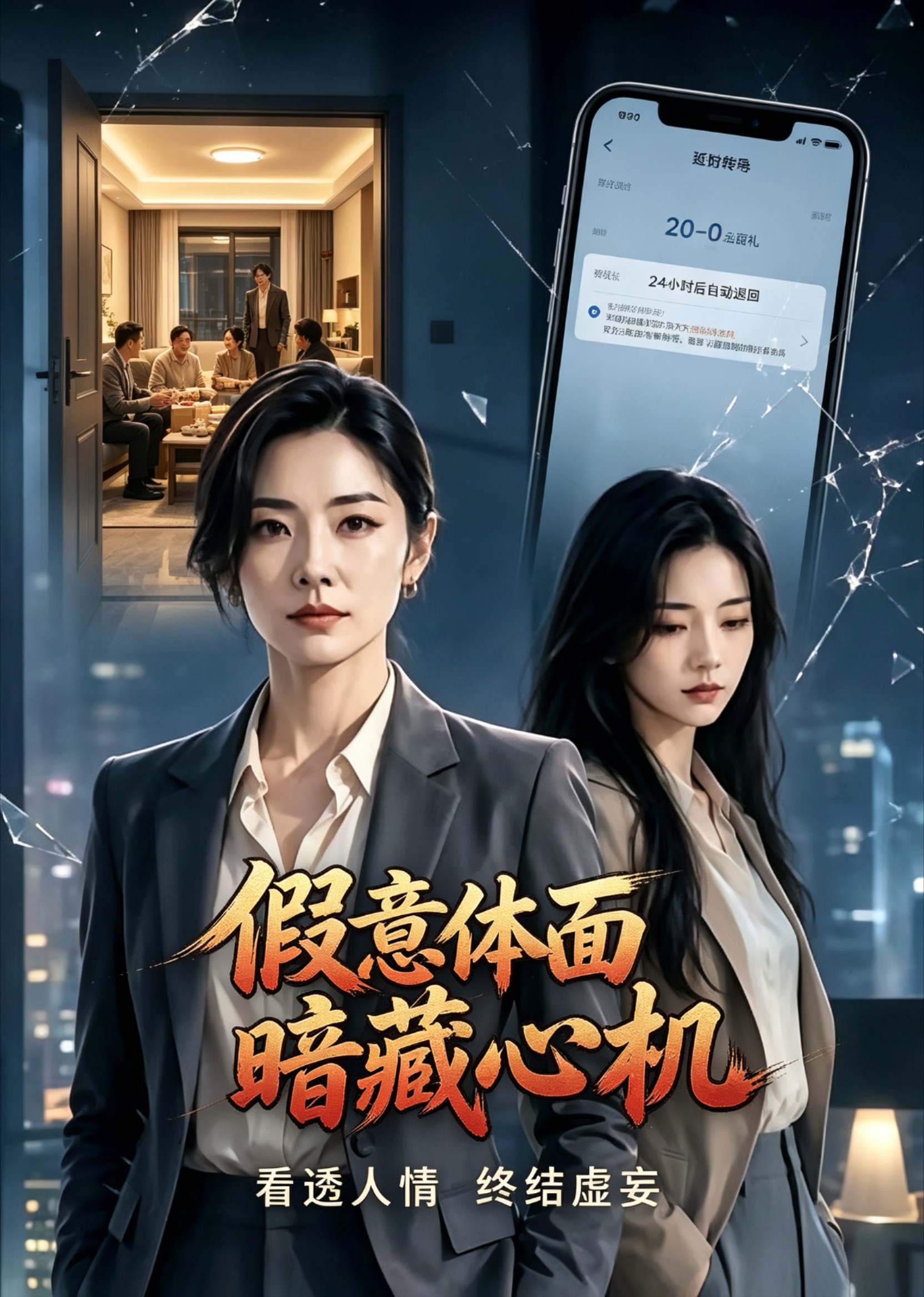 假意体面暗藏心机，看透人情终结虚妄