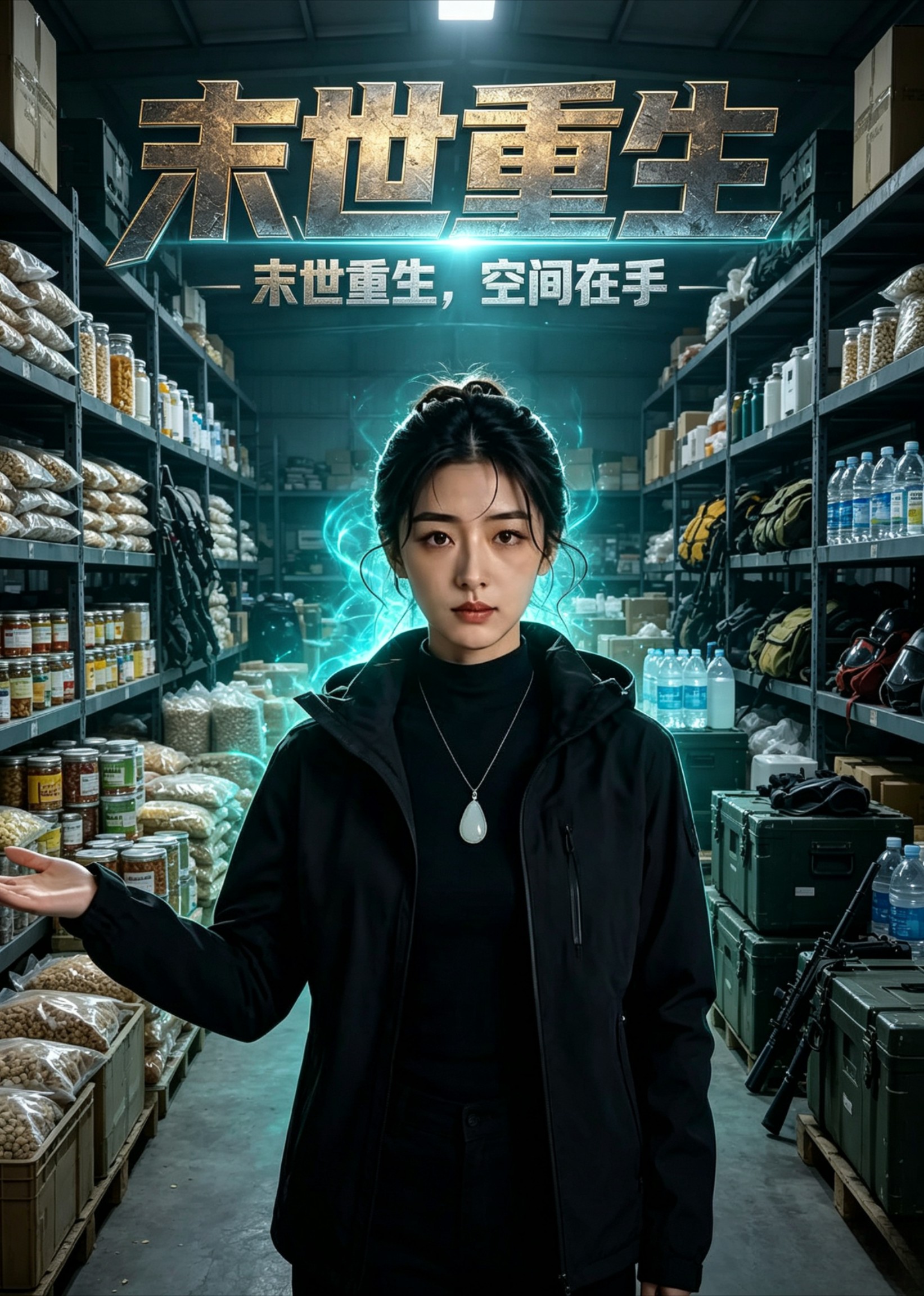 末世重生，空间在手封面图