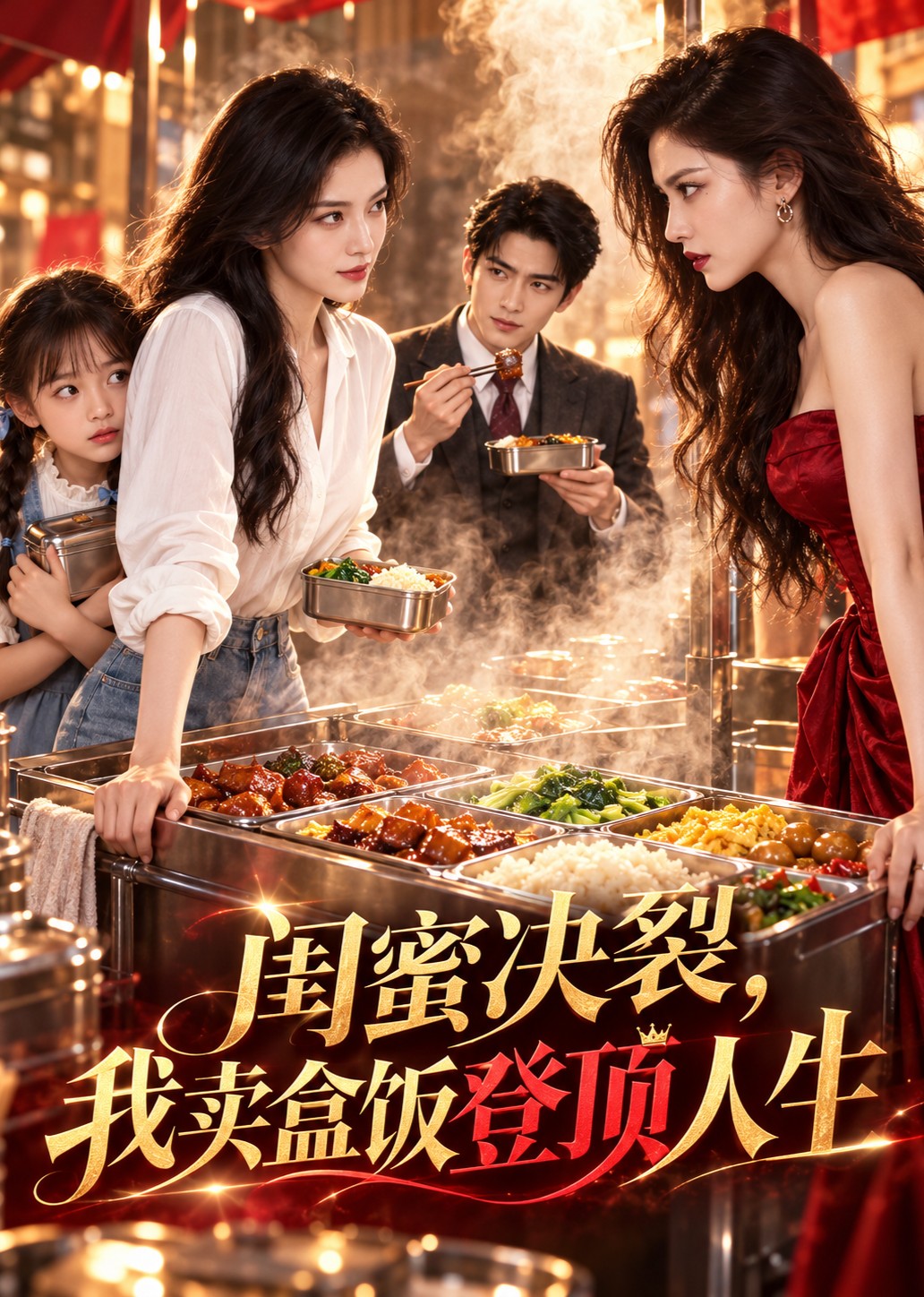 闺蜜决裂，我卖盒饭登顶人生封面图