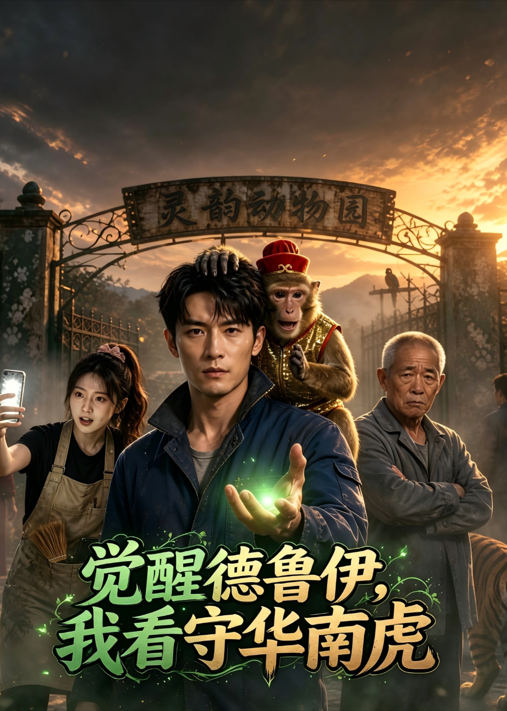 觉醒德鲁伊，我看守华南虎