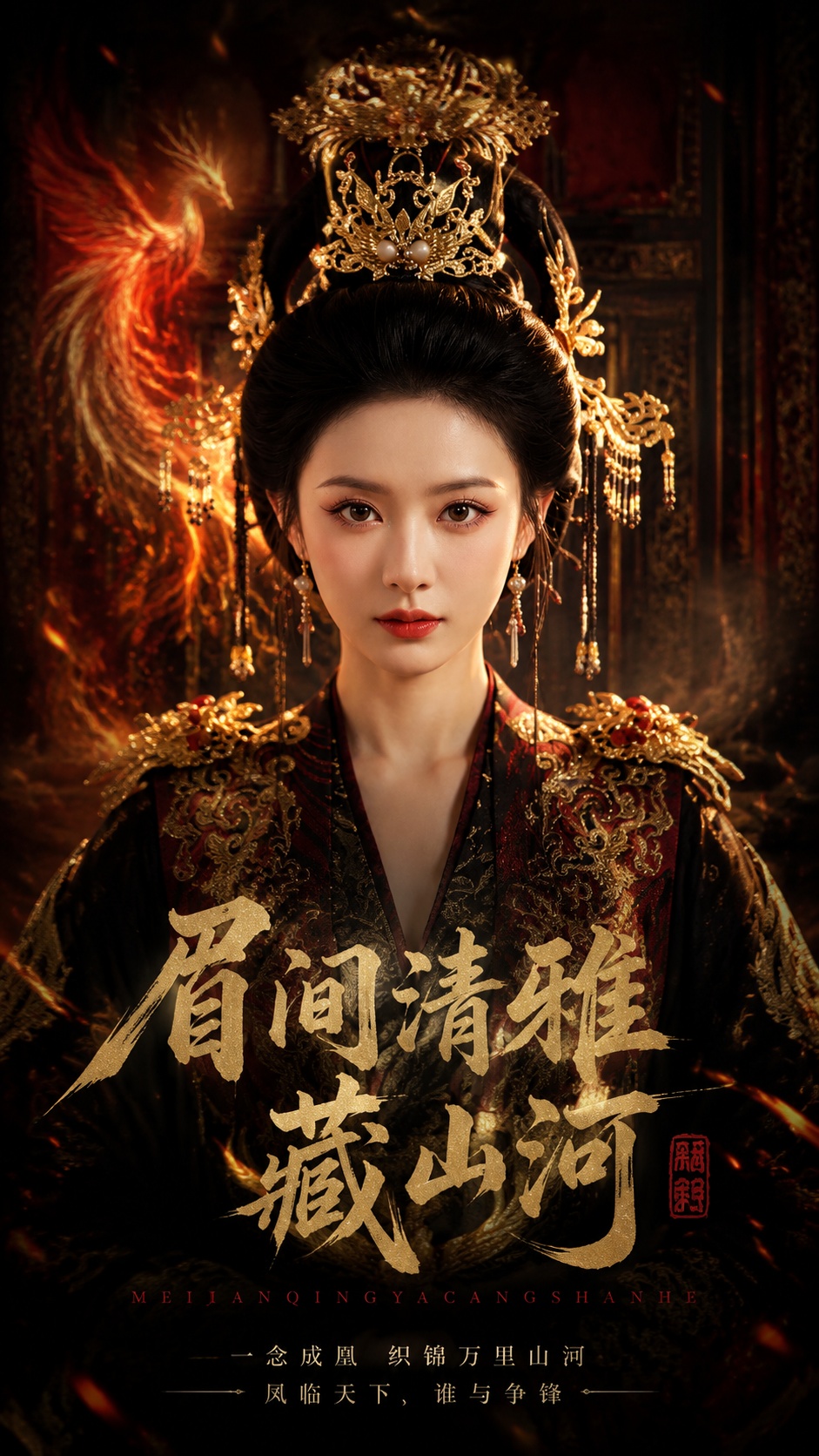 眉间清雅藏山河