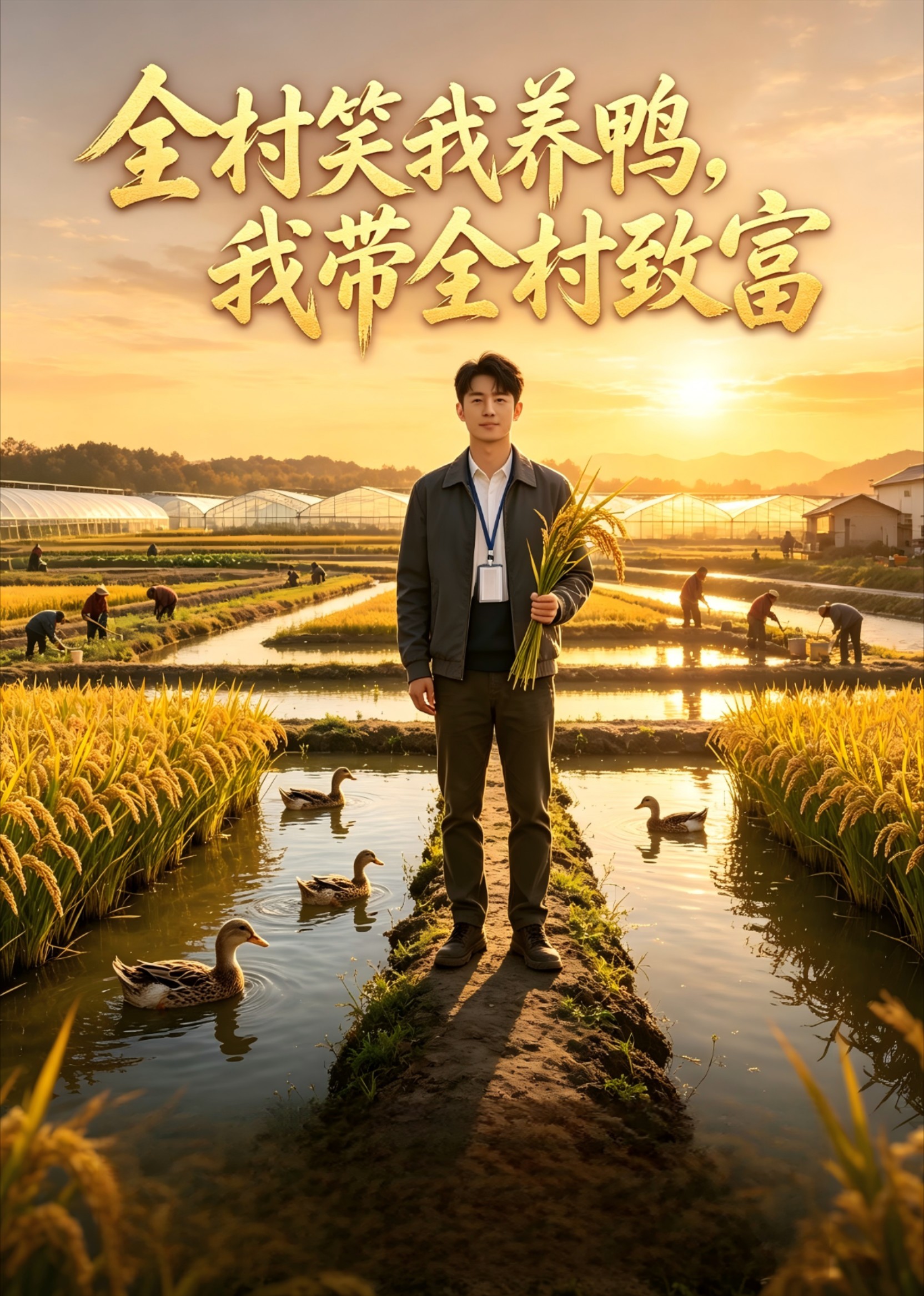 全村笑我养鸭，我带全村致富