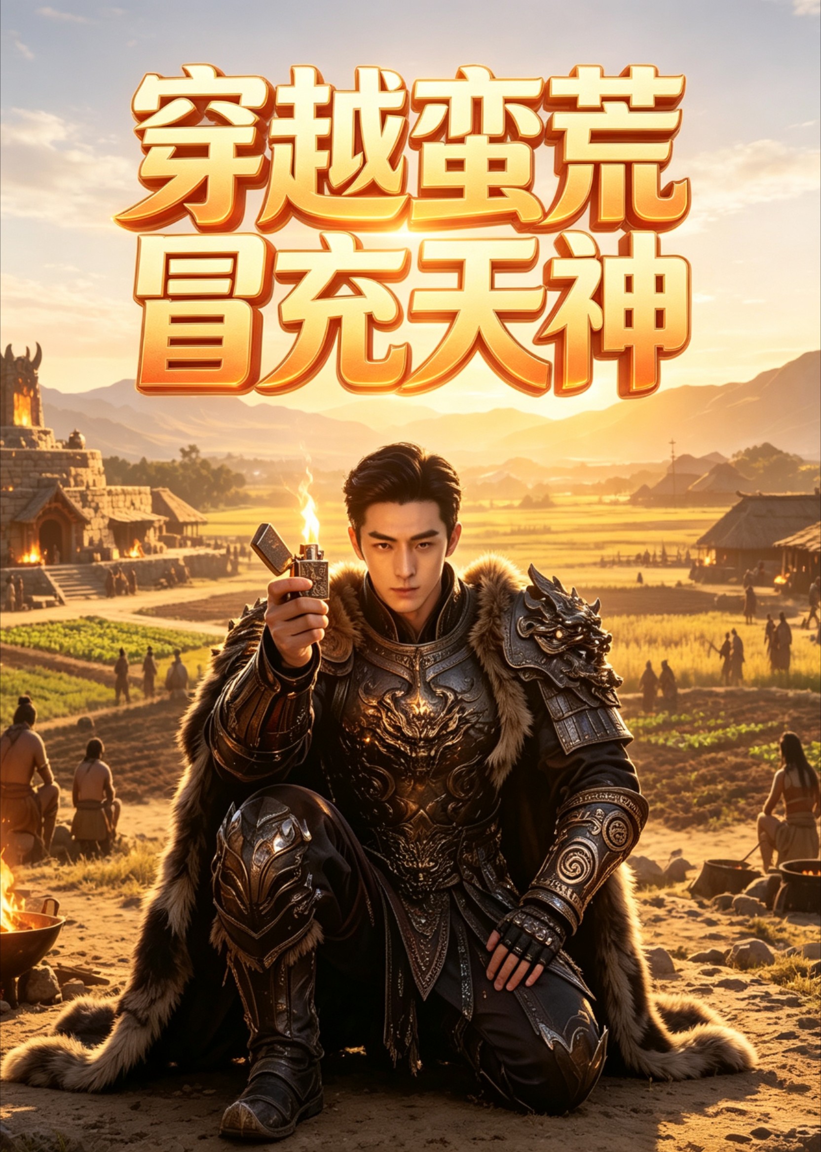 穿越蛮荒冒充天神