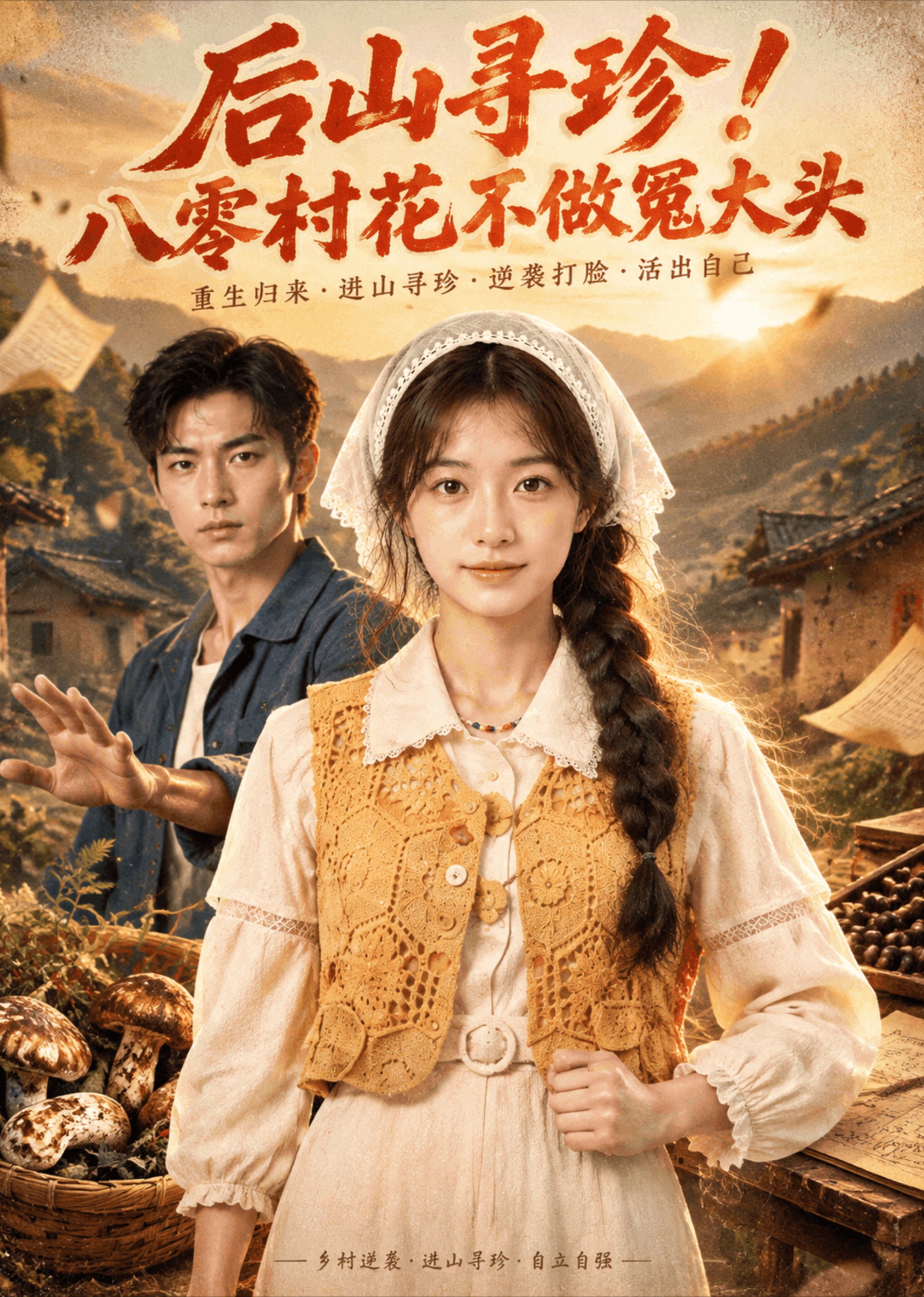 后山寻珍！八零村花不做冤大头封面图