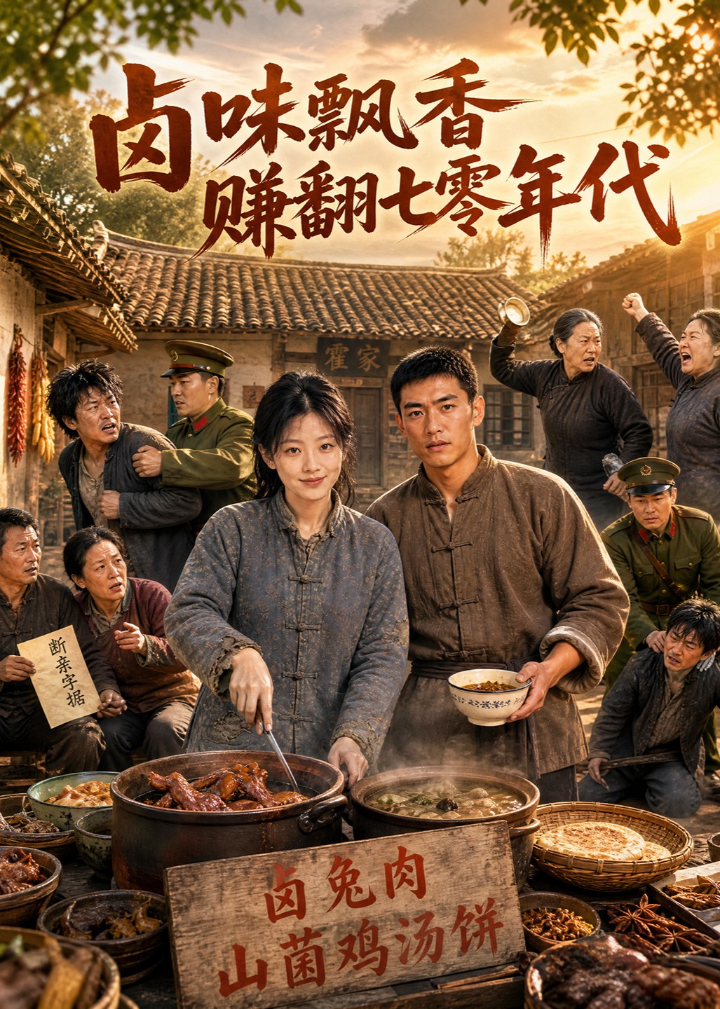 卤味飘香赚翻七零年代