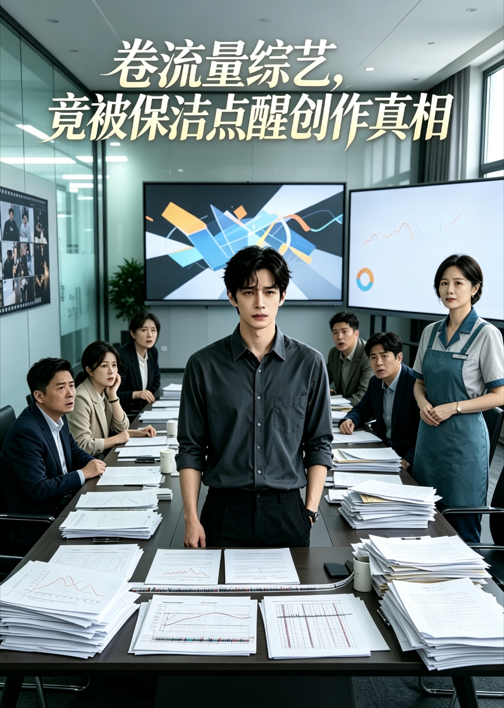 卷流量综艺，竟被保洁点醒创作真相封面图