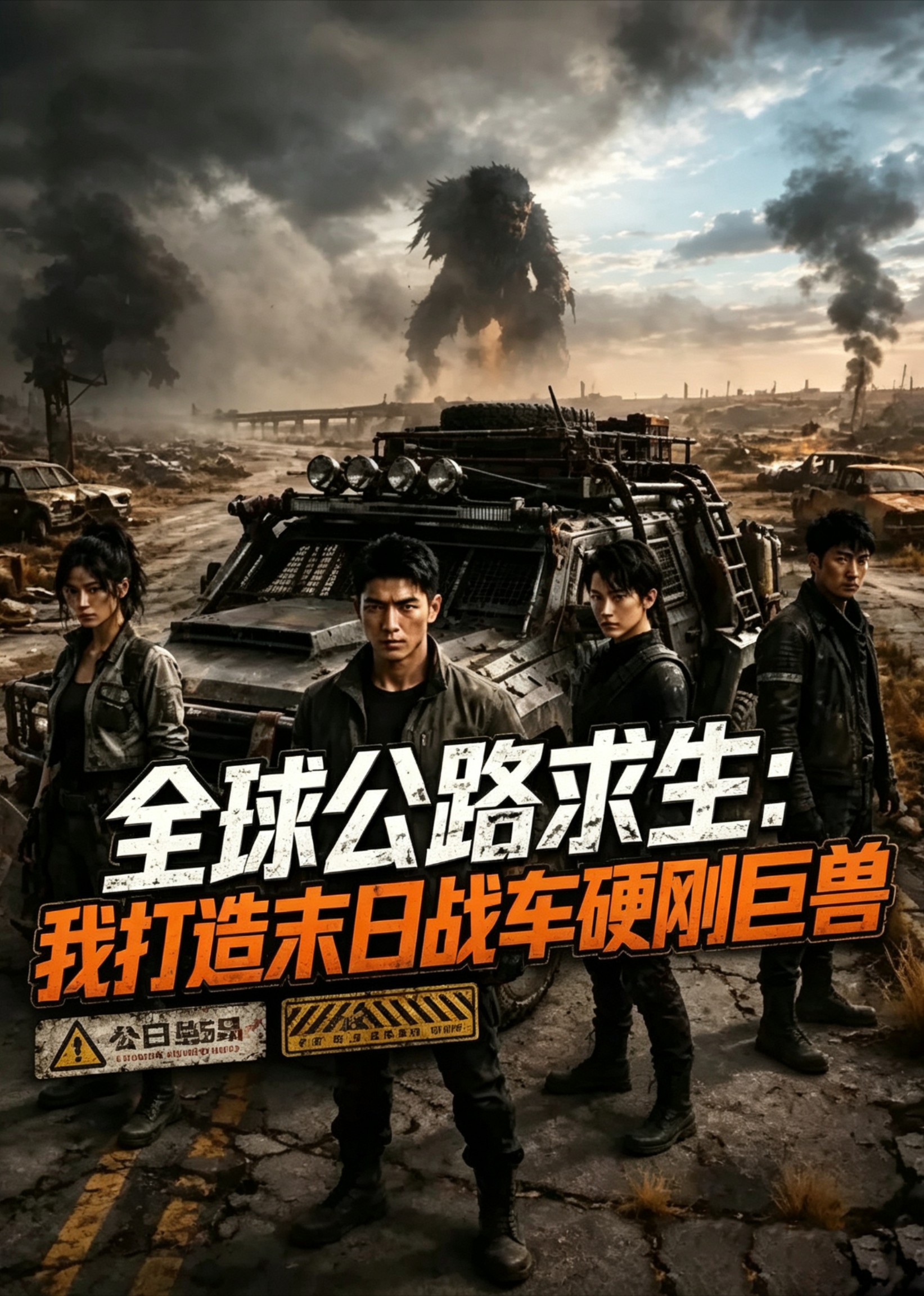 全球公路求生：我打造末日战车硬刚巨兽