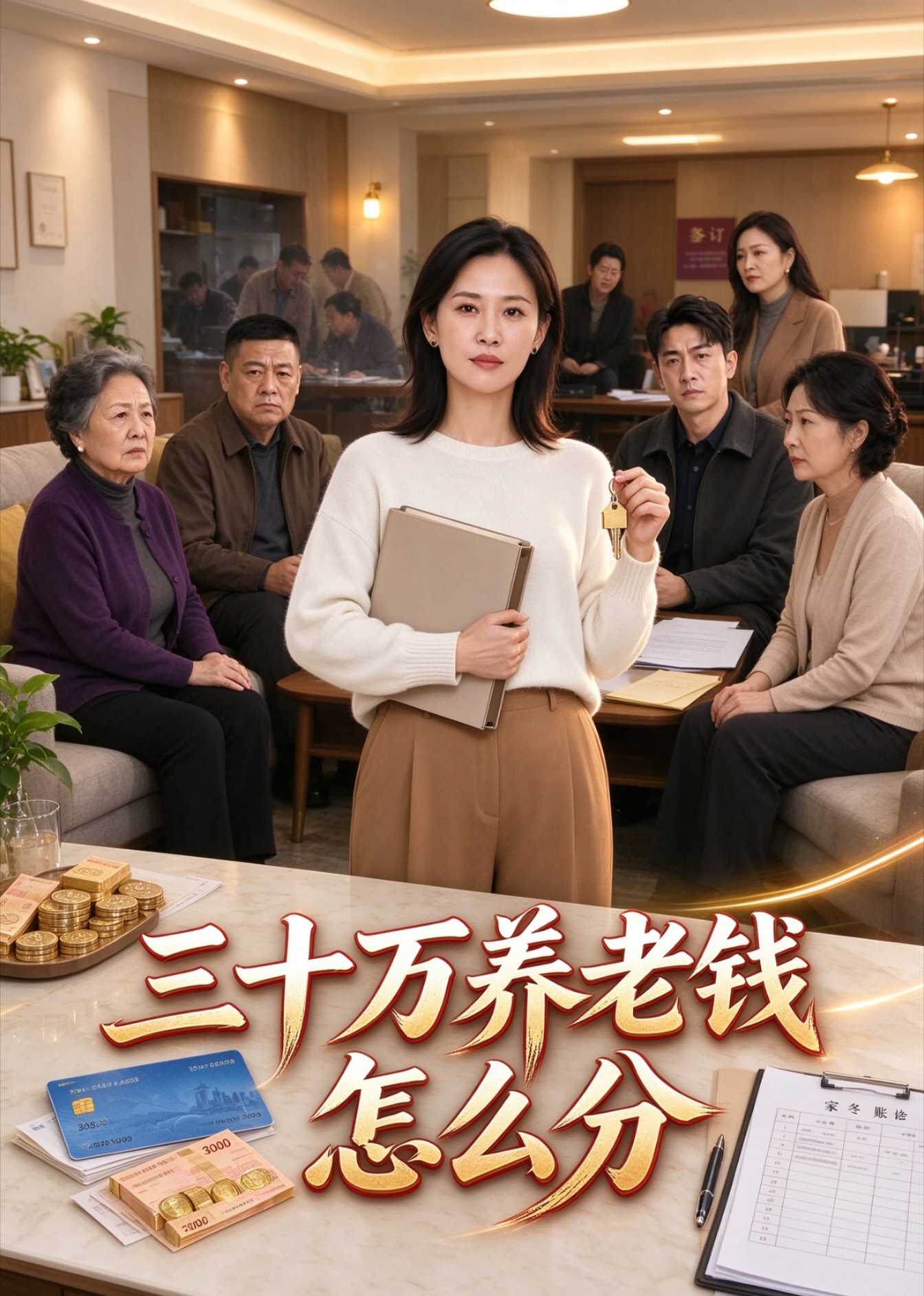 三十万养老钱怎么分封面图