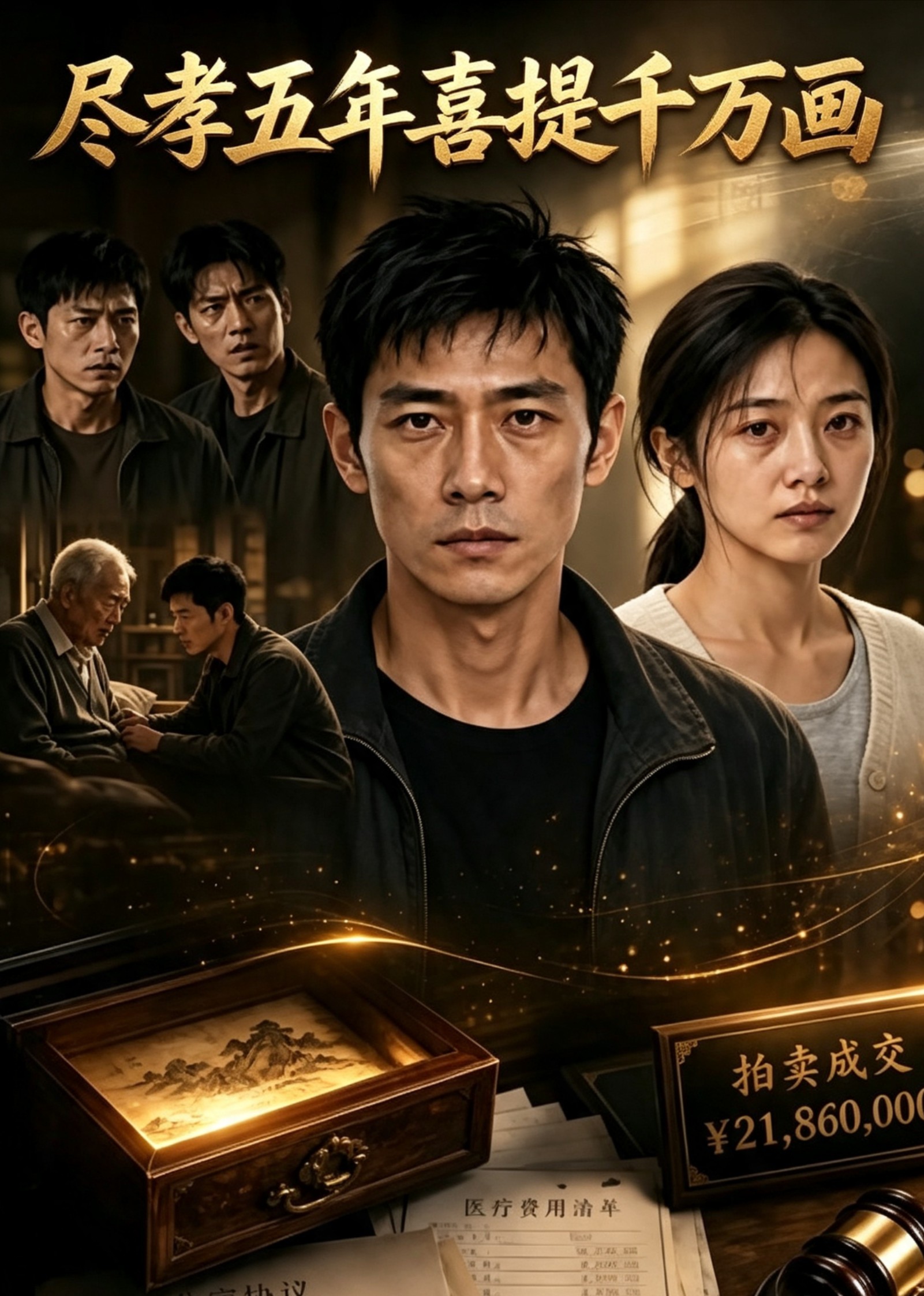 尽孝五年喜提千万画