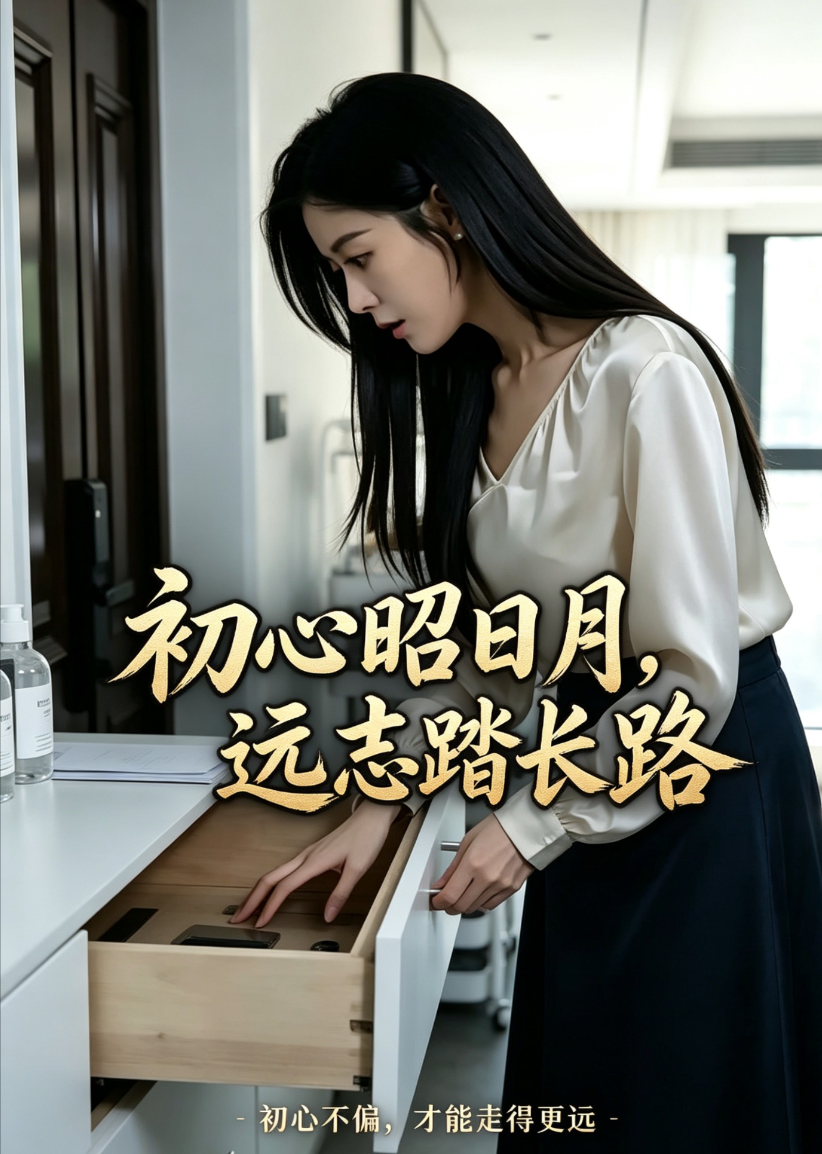 初心昭日月，远志踏长路