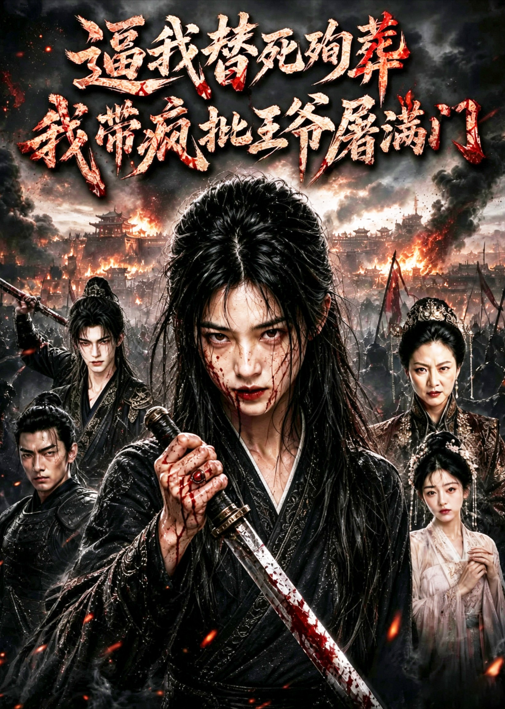 逼我替死殉葬，我带疯批王爷屠满门封面图