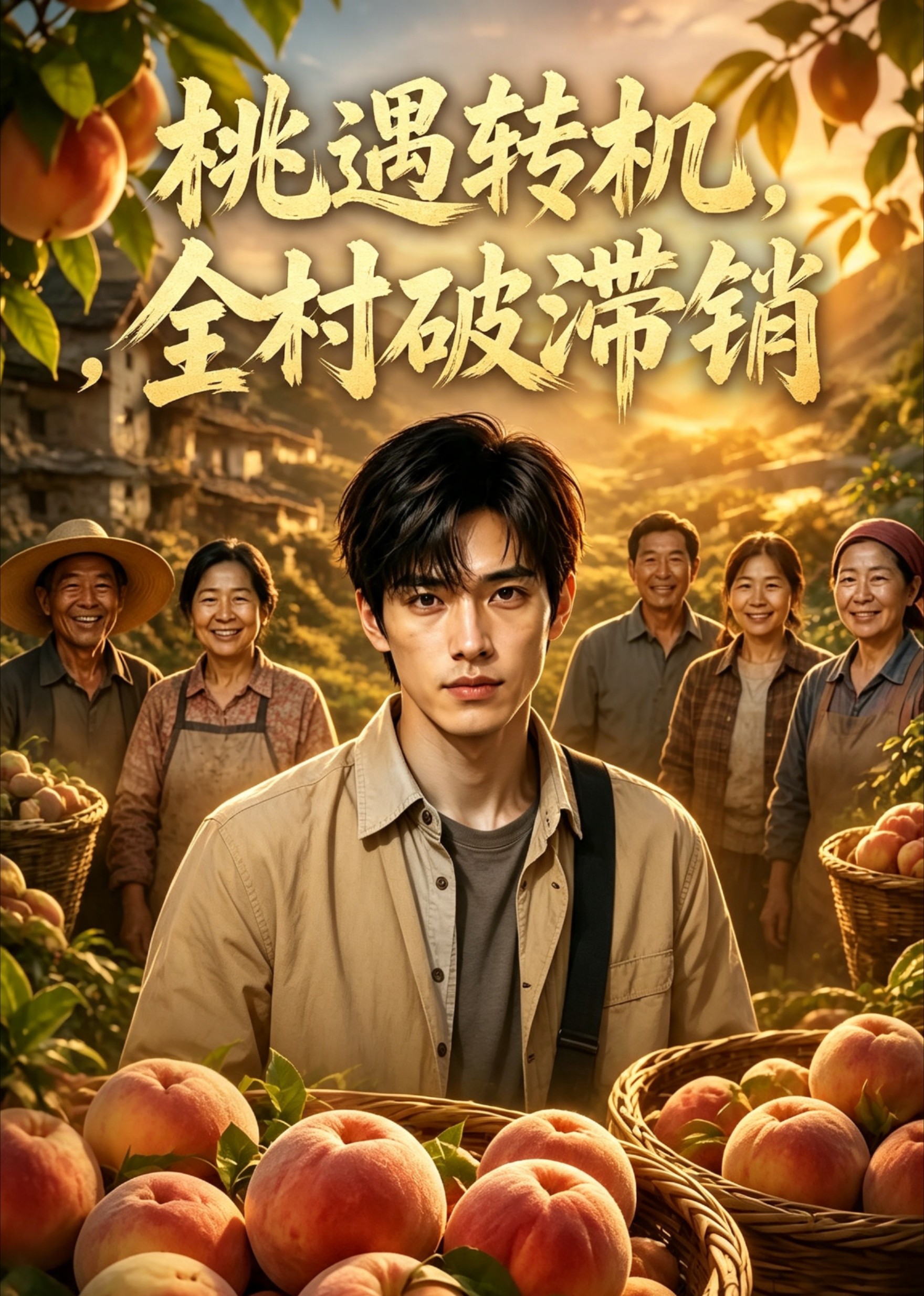 桃遇转机，全村破滞销封面图