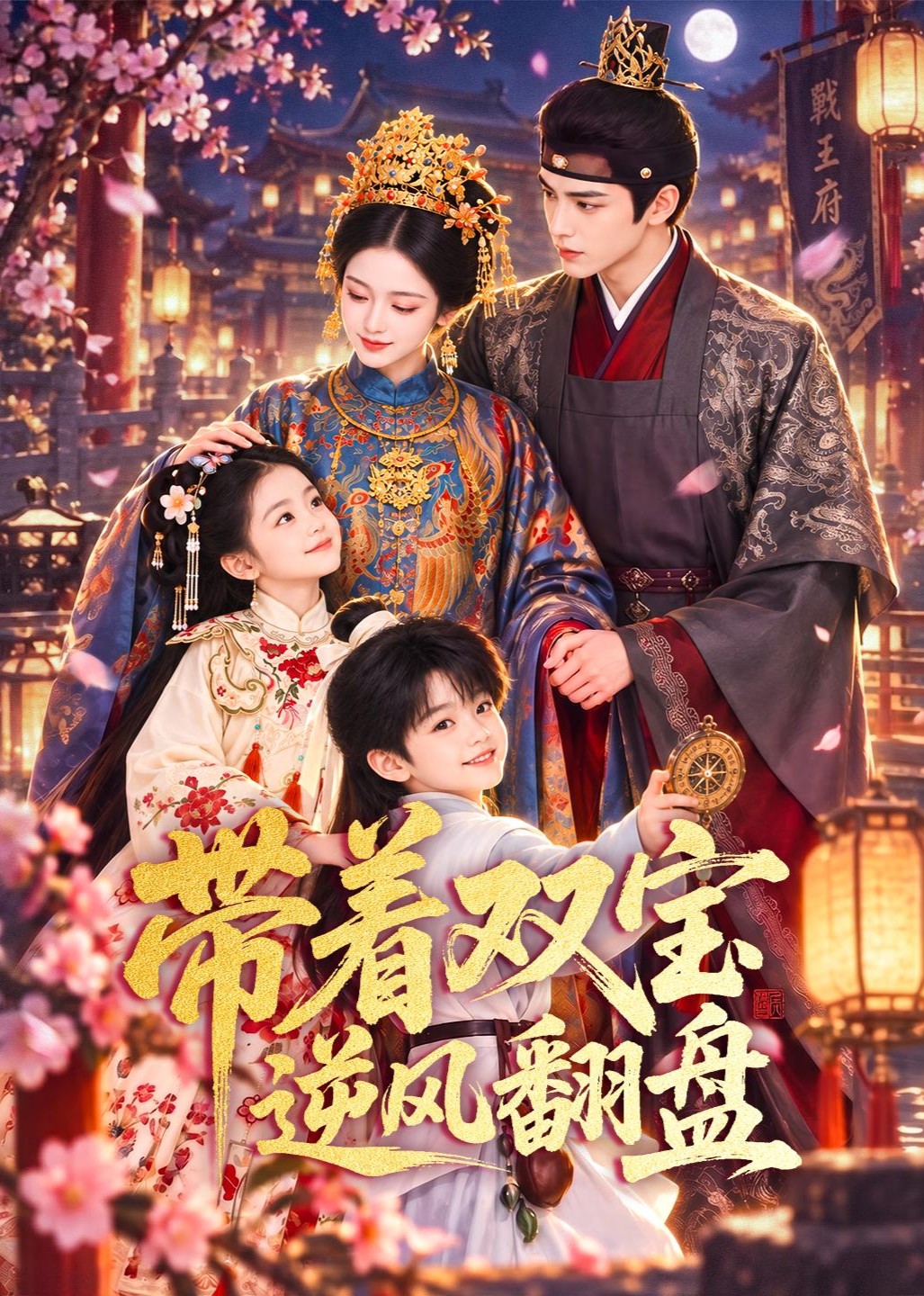 带着双宝逆风翻盘封面图