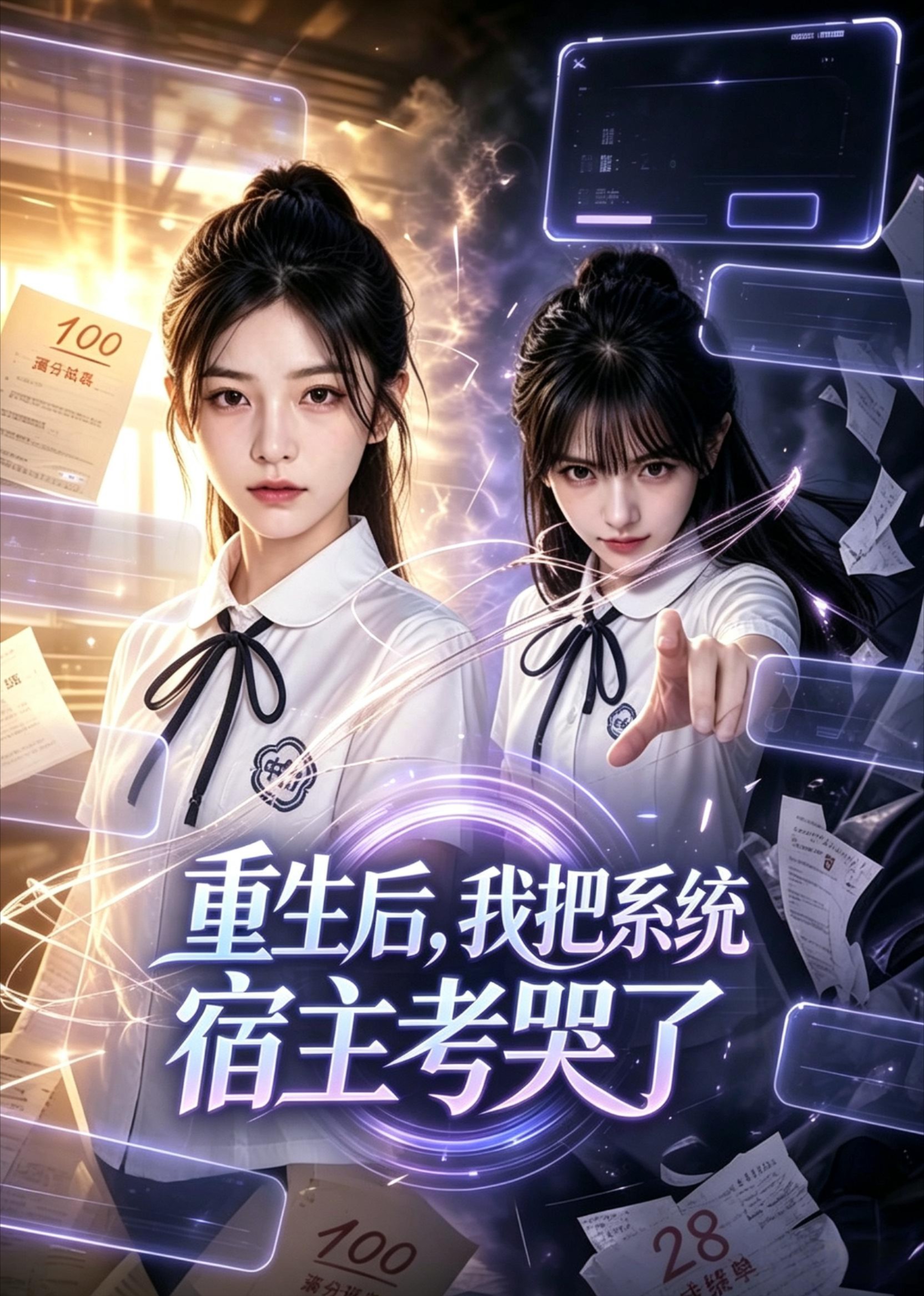 重生后，我把系统宿主考哭了