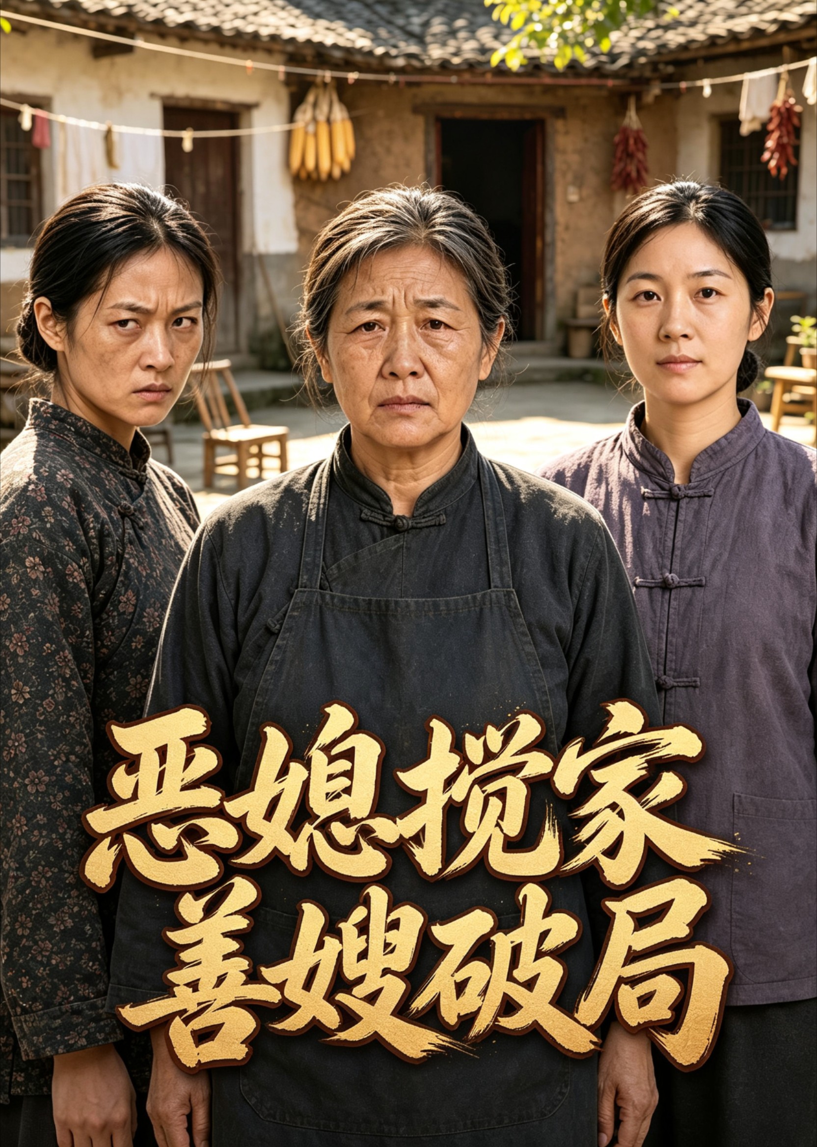 恶媳搅家善嫂破局