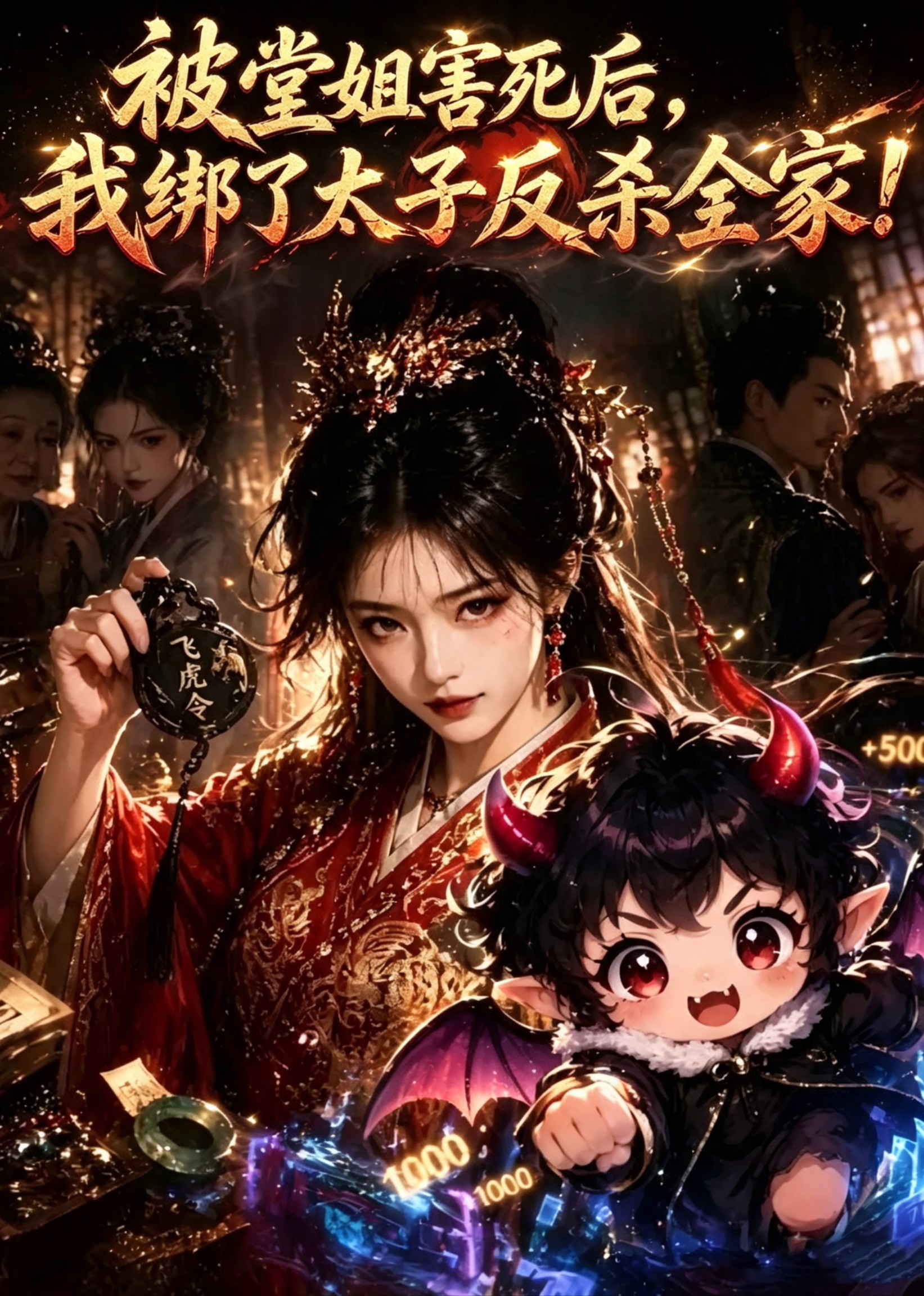 被堂姐害死后，我绑了太子反杀全家！