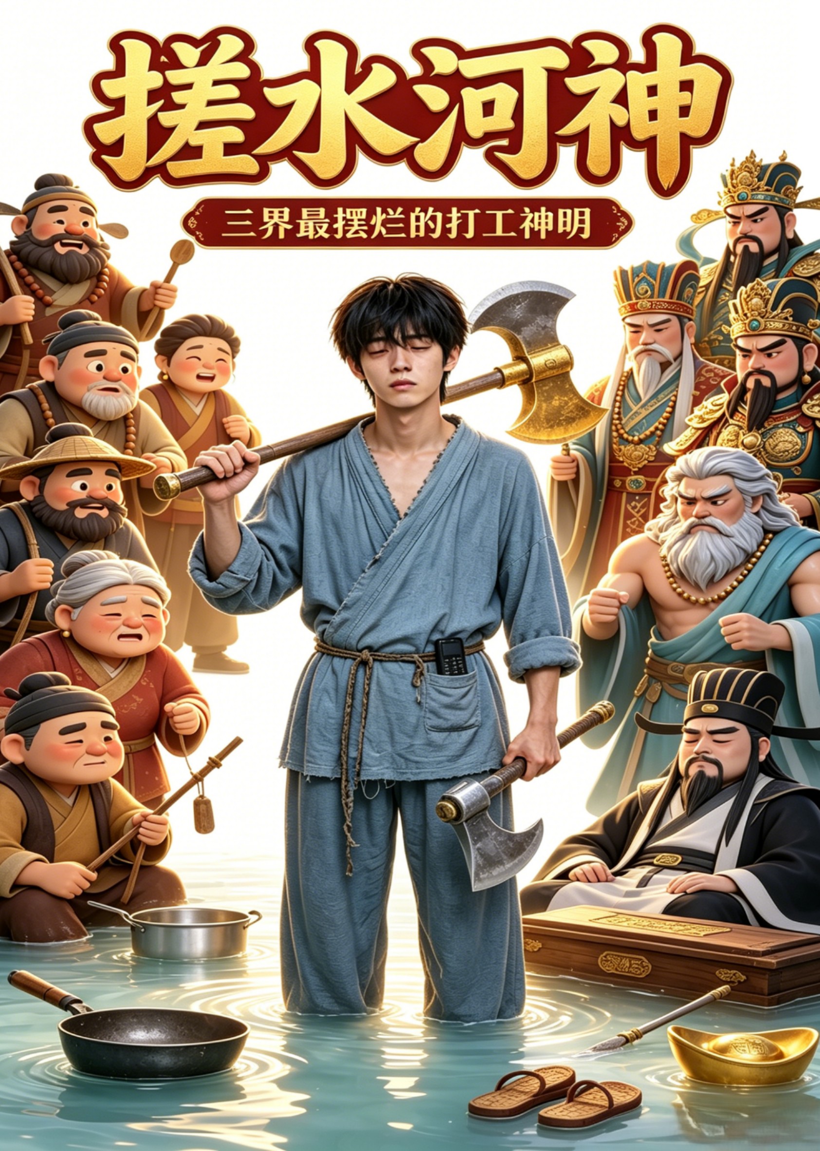 搓水河神