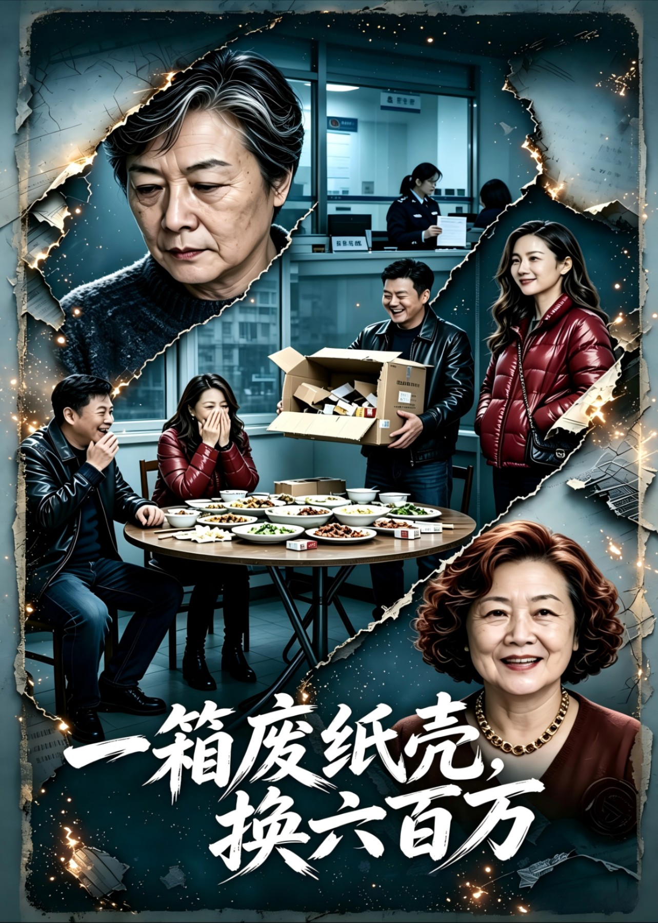 一箱废纸壳，换六百万封面图