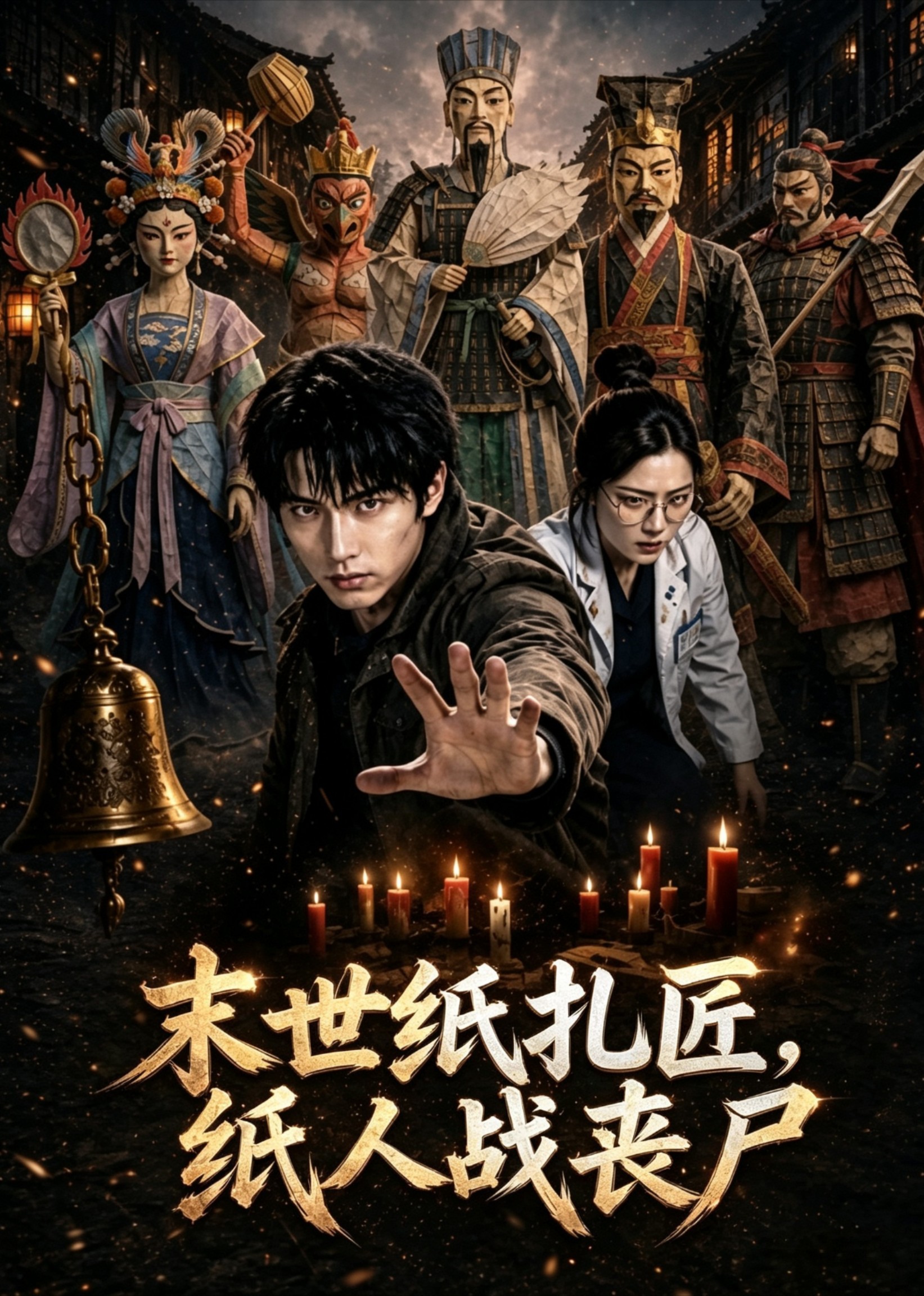 末世纸扎匠，纸人战丧尸