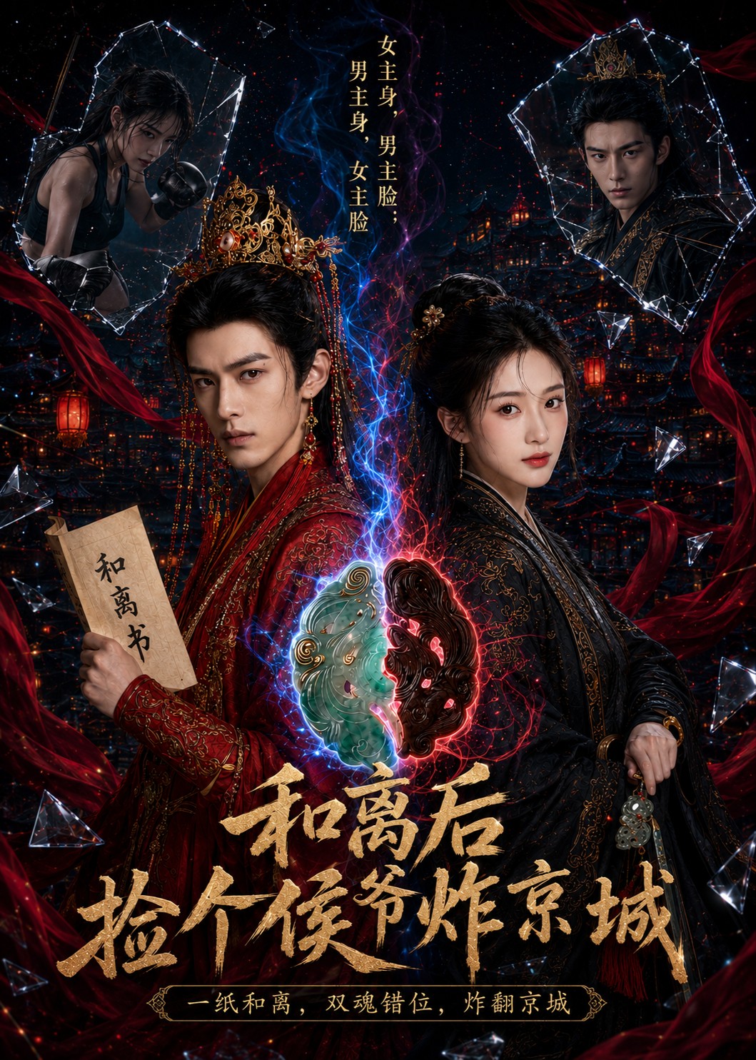 和离后，捡个侯爷炸京城