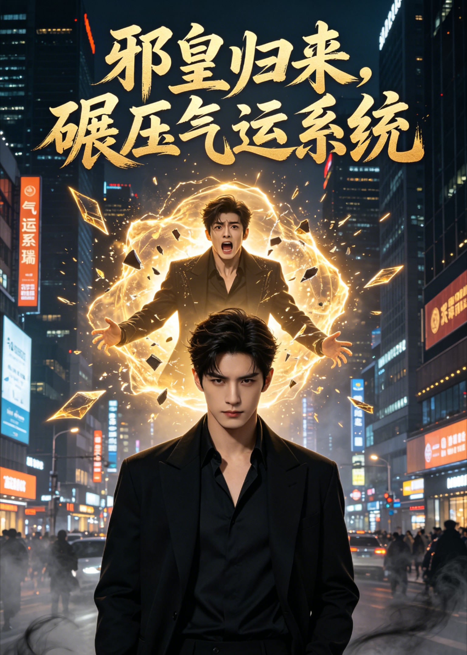 邪皇归来，碾压气运系统