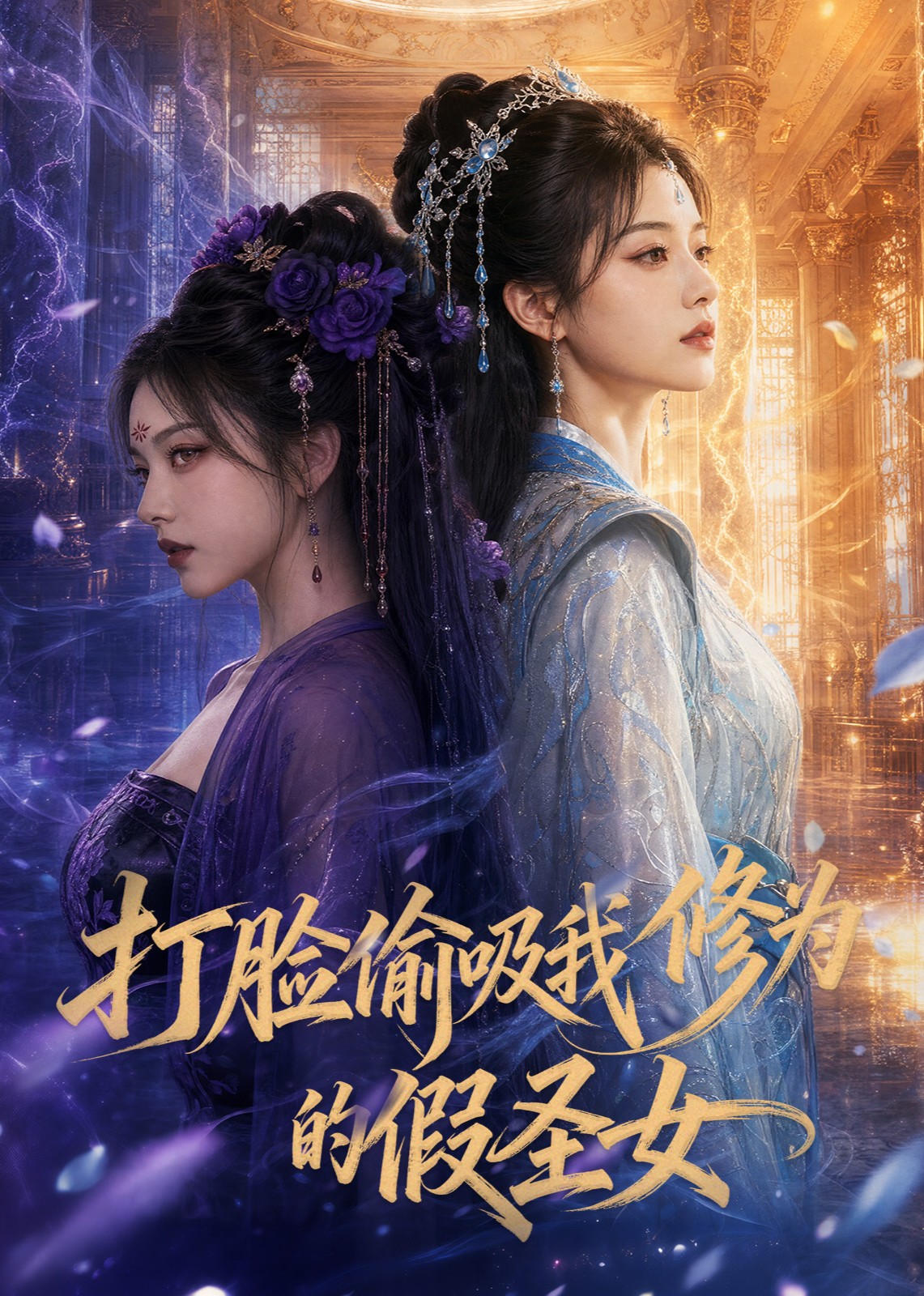 打脸偷吸我修为的假圣女