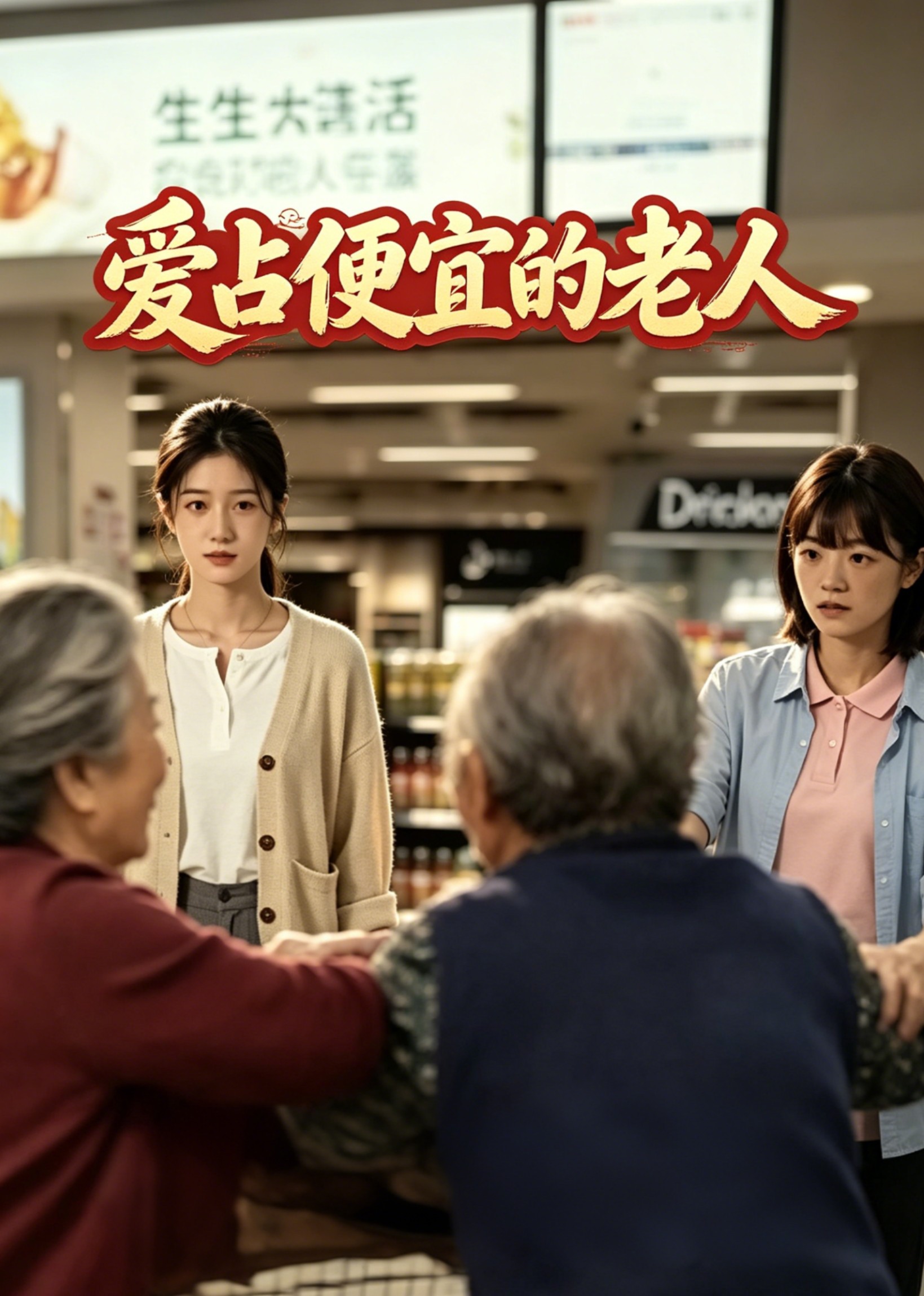 爱占便宜的老人